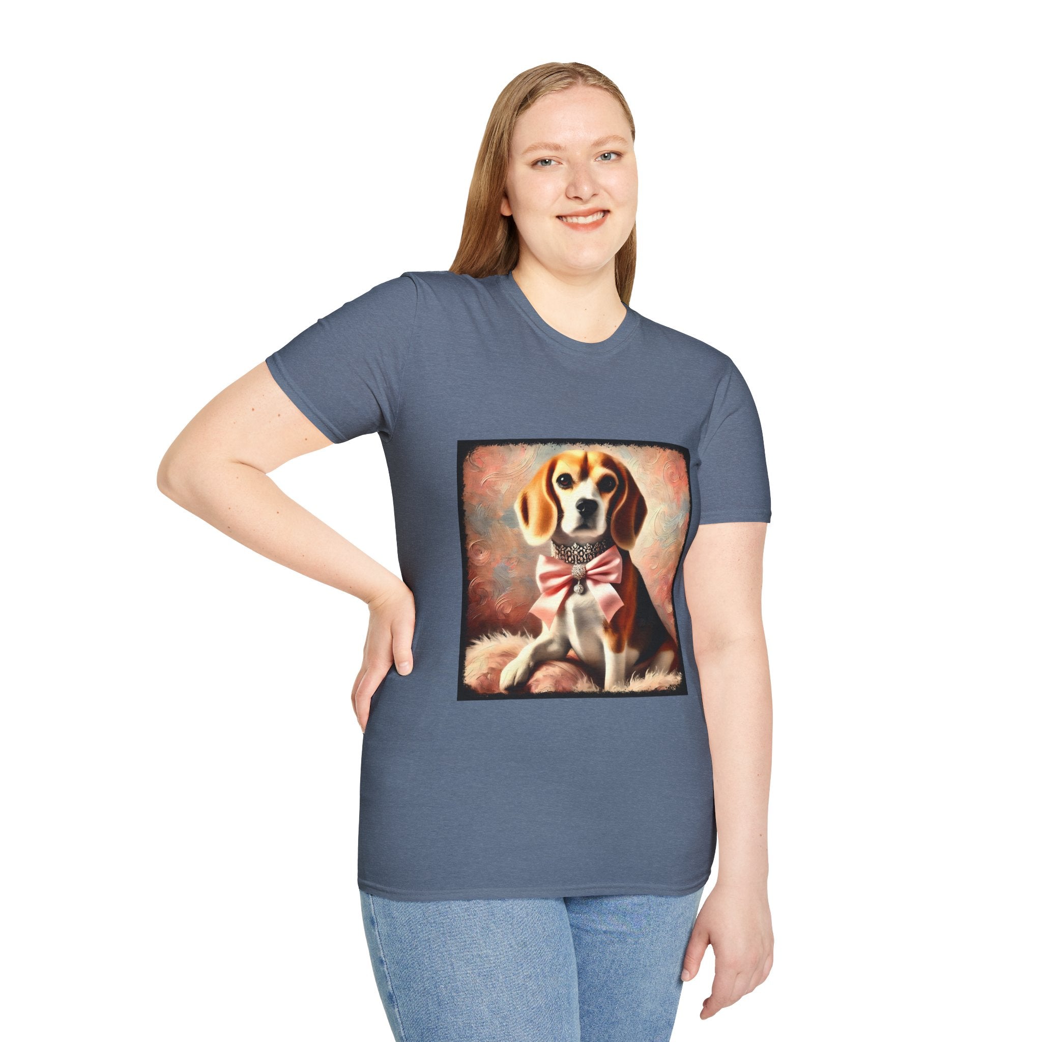 Beagle Diamond Princess Classic | Unisex Dog T-Shirt