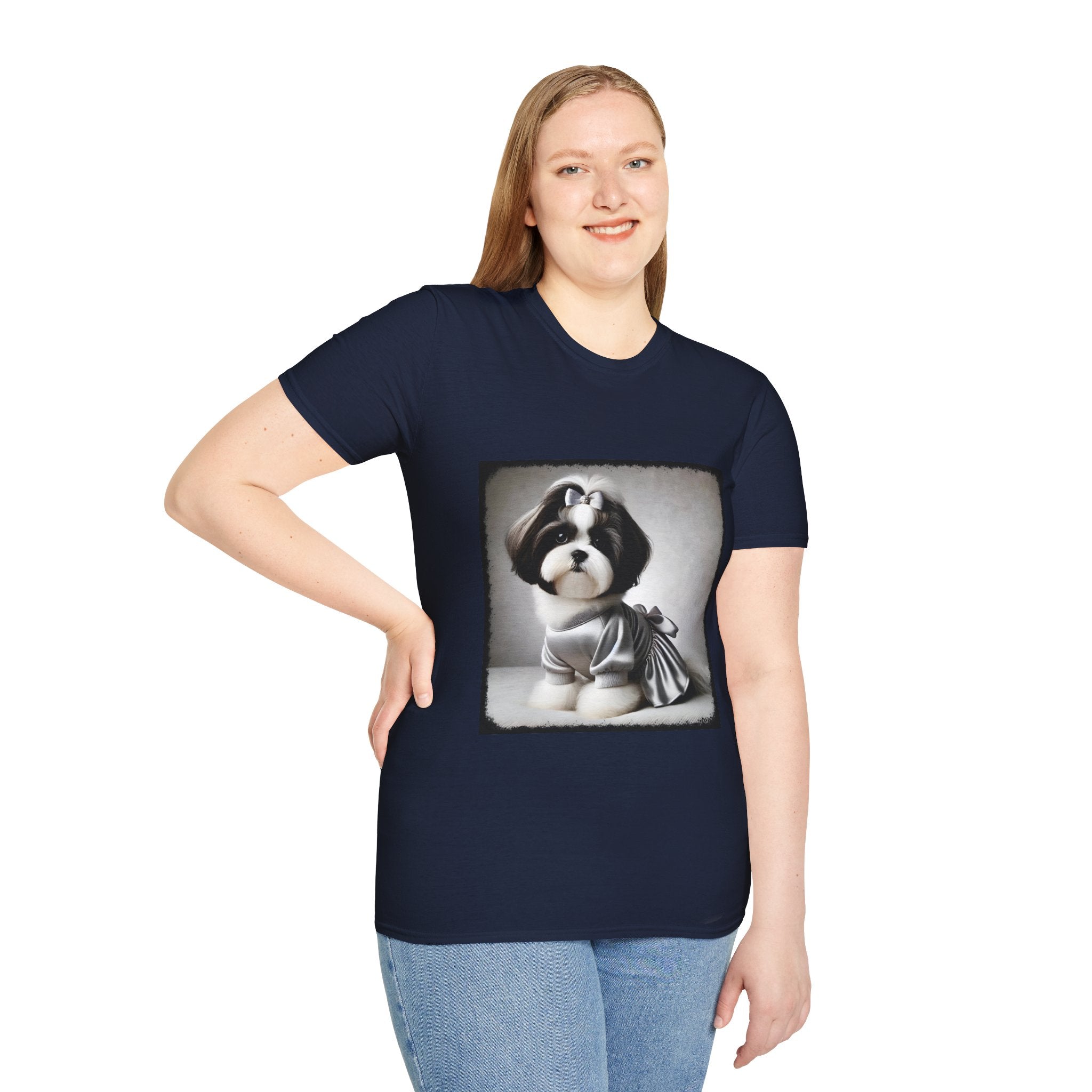 Shih Tzu Silver Sweetheart | Unisex Dog T-Shirt