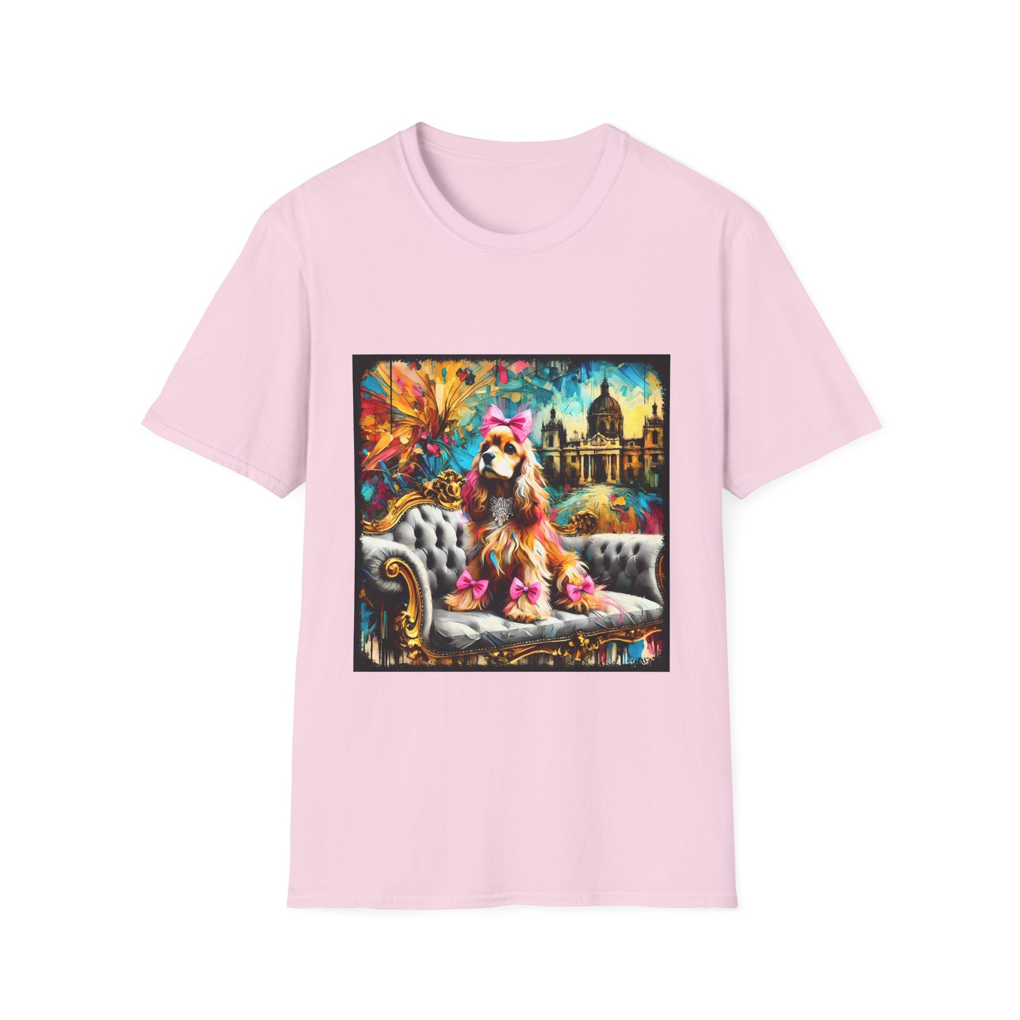 Cocker Spaniel Diamond Princess Classic | Unisex Dog T-Shirt