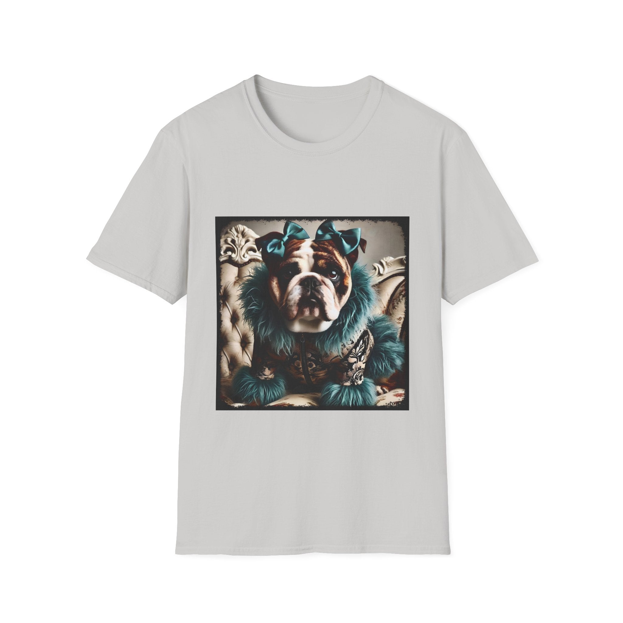 Bulldog Fur Fashionista | Unisex Dog T-Shirt