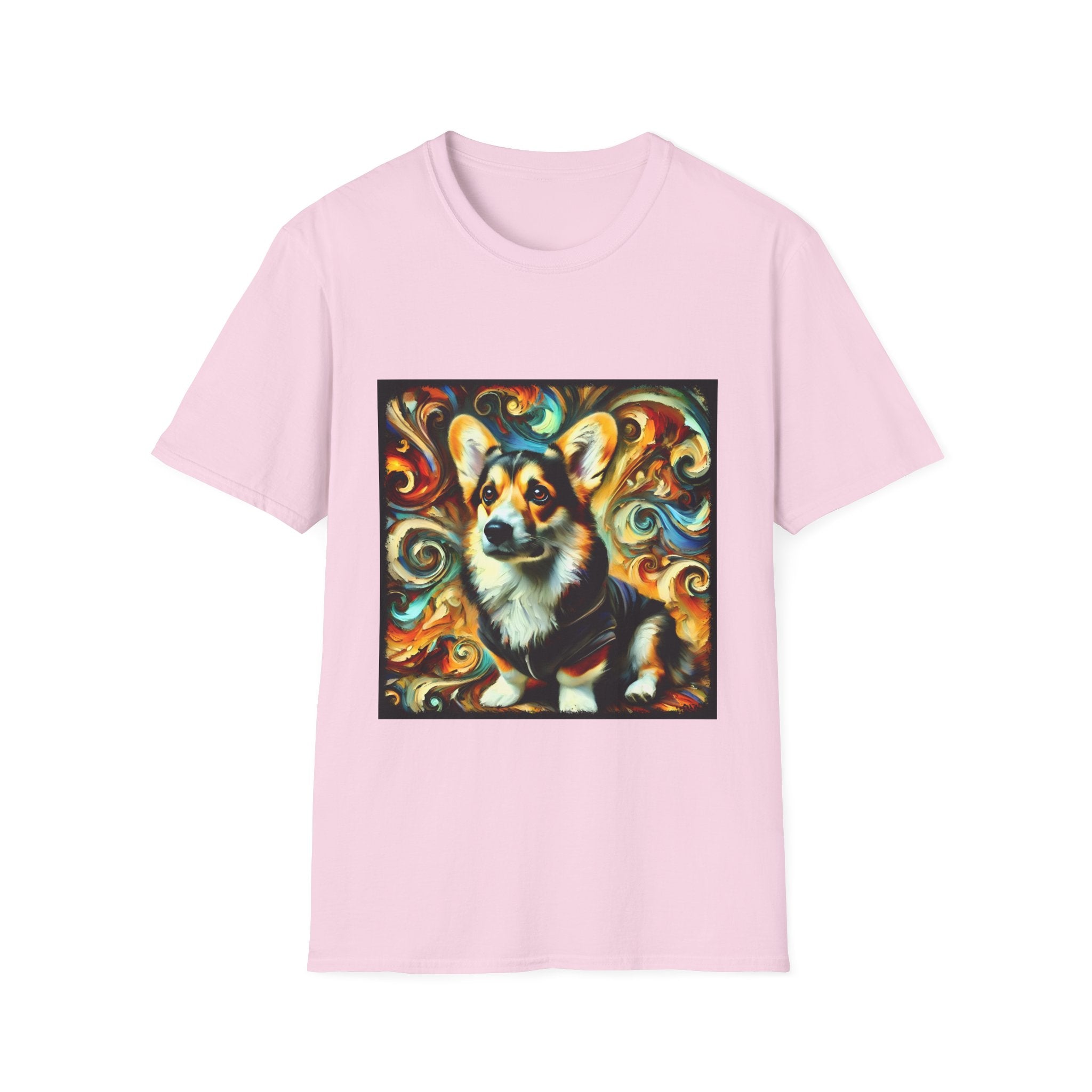 Pembroke Welsh Corgi Urban Bean Swirl | Unisex Dog T-Shirt