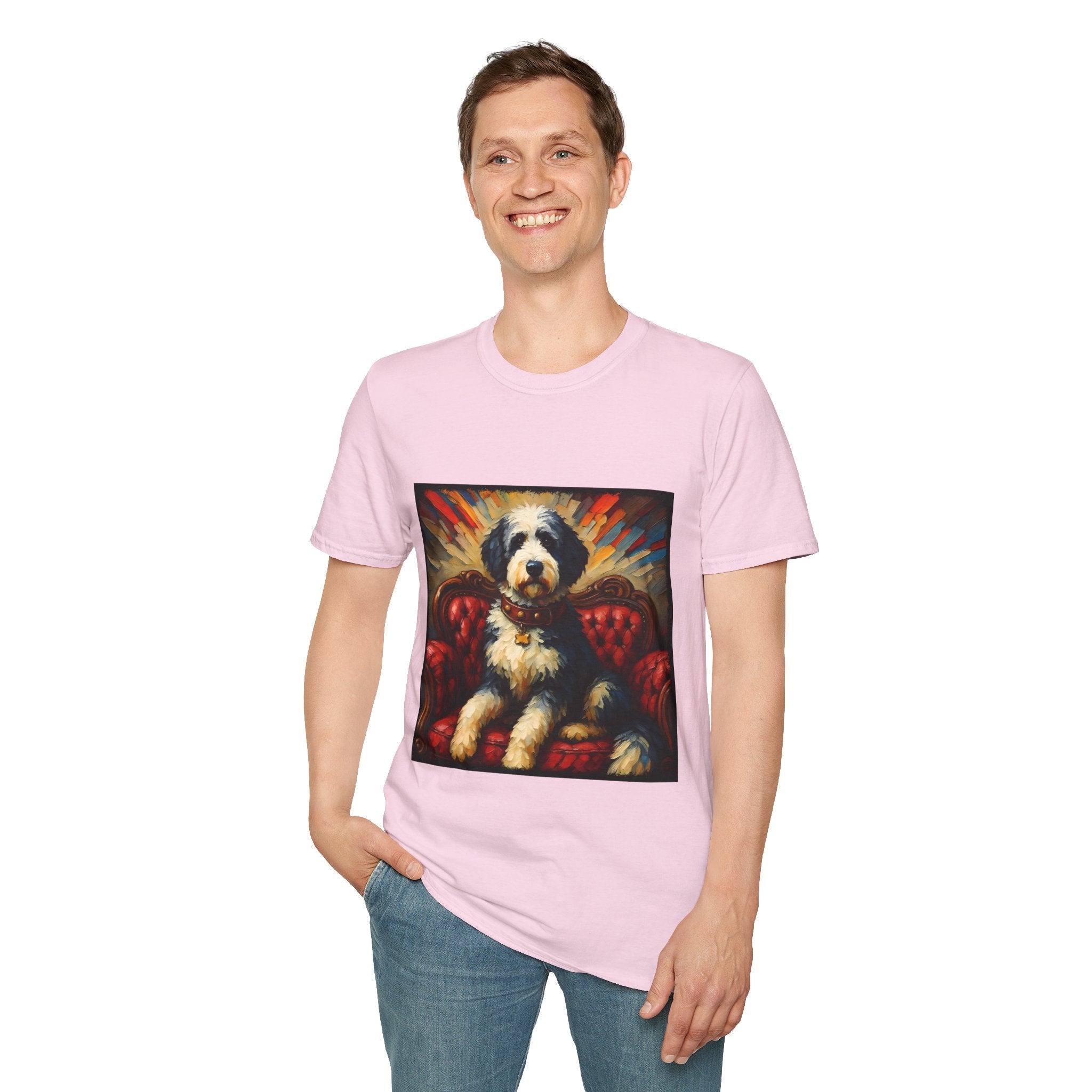 Sheepadoodle Warm Classic | Unisex Dog T-Shirt