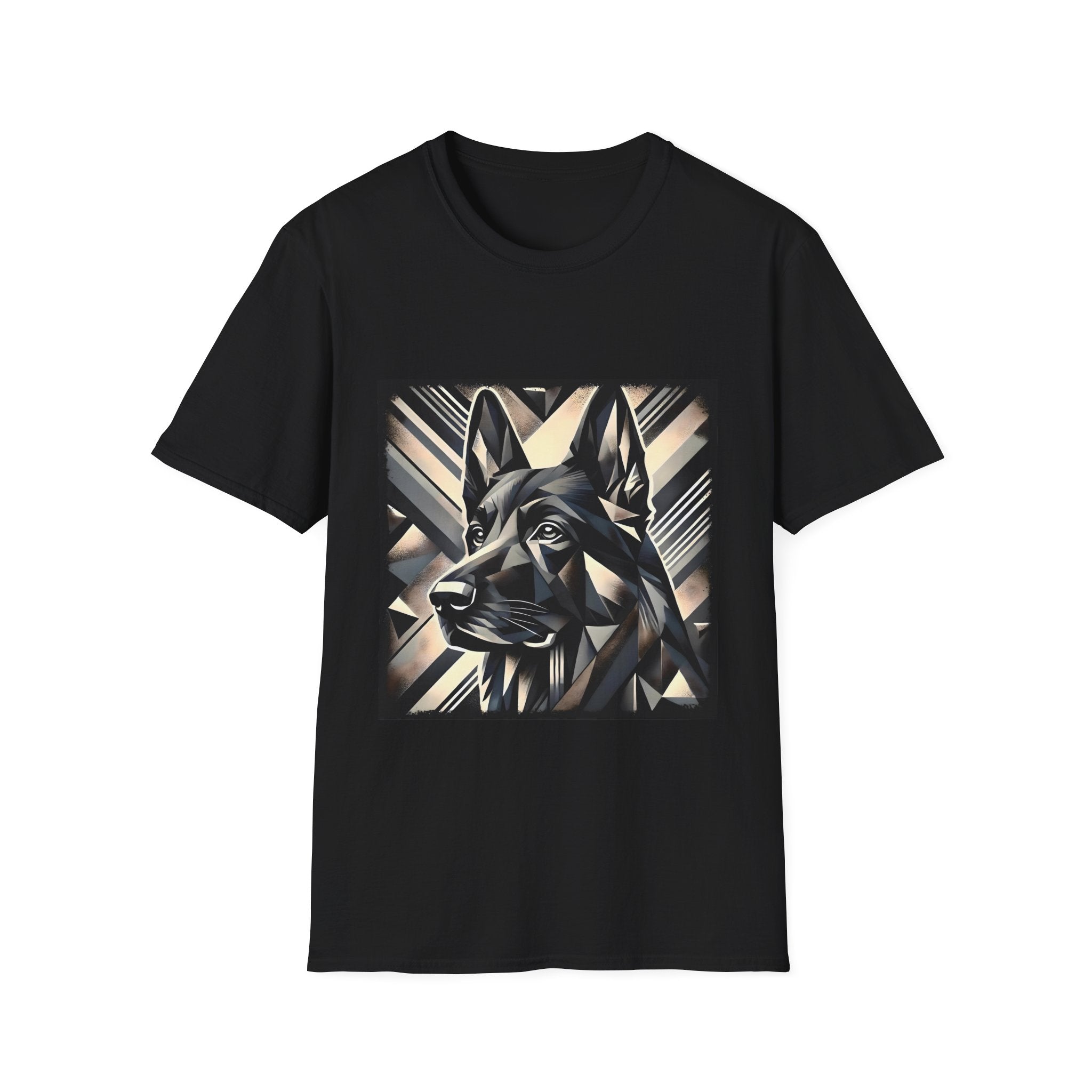 German Shepherd Geometric | Unisex Dog T-Shirt