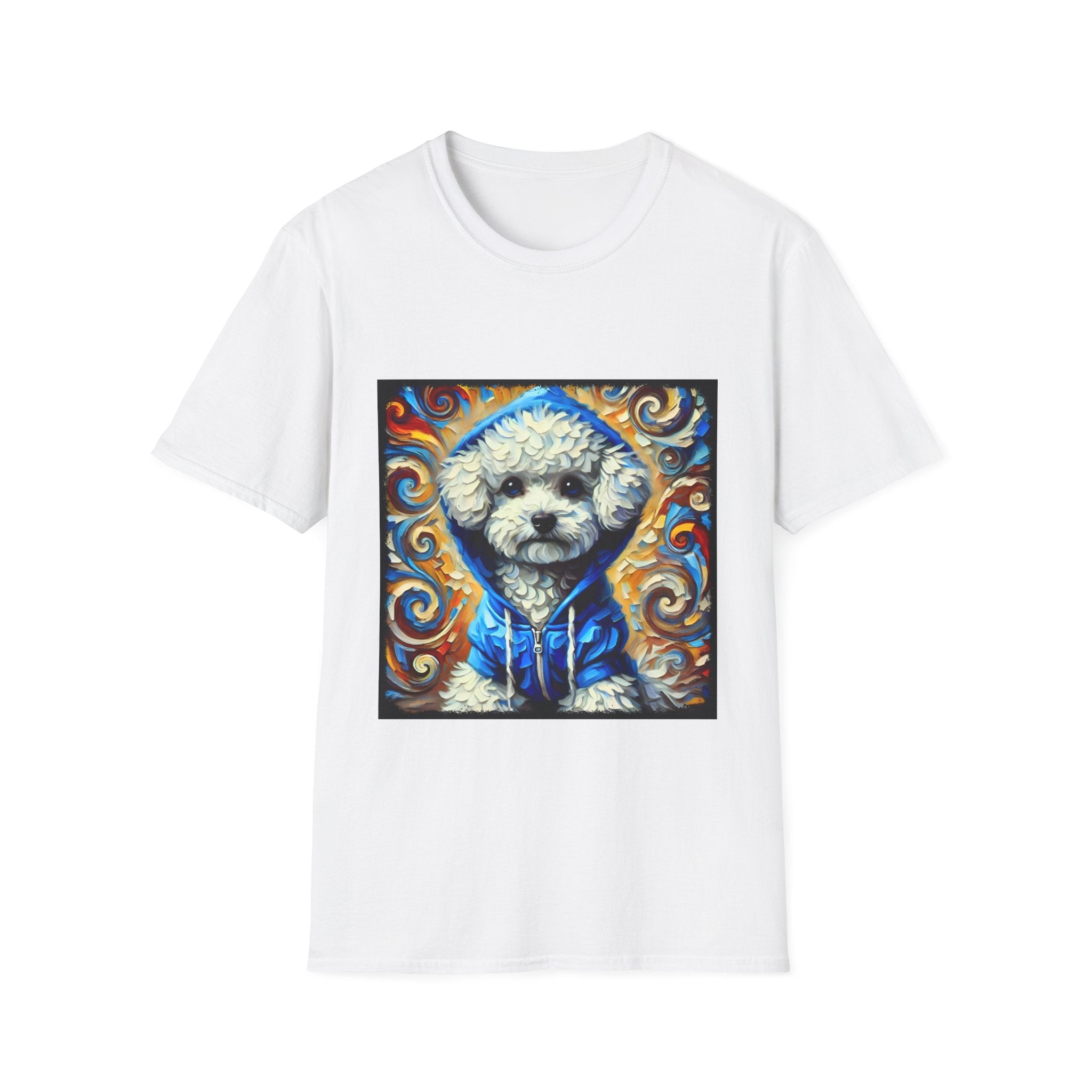 Bichon Frise Hoodie Swirl | Unisex Dog T-Shirt