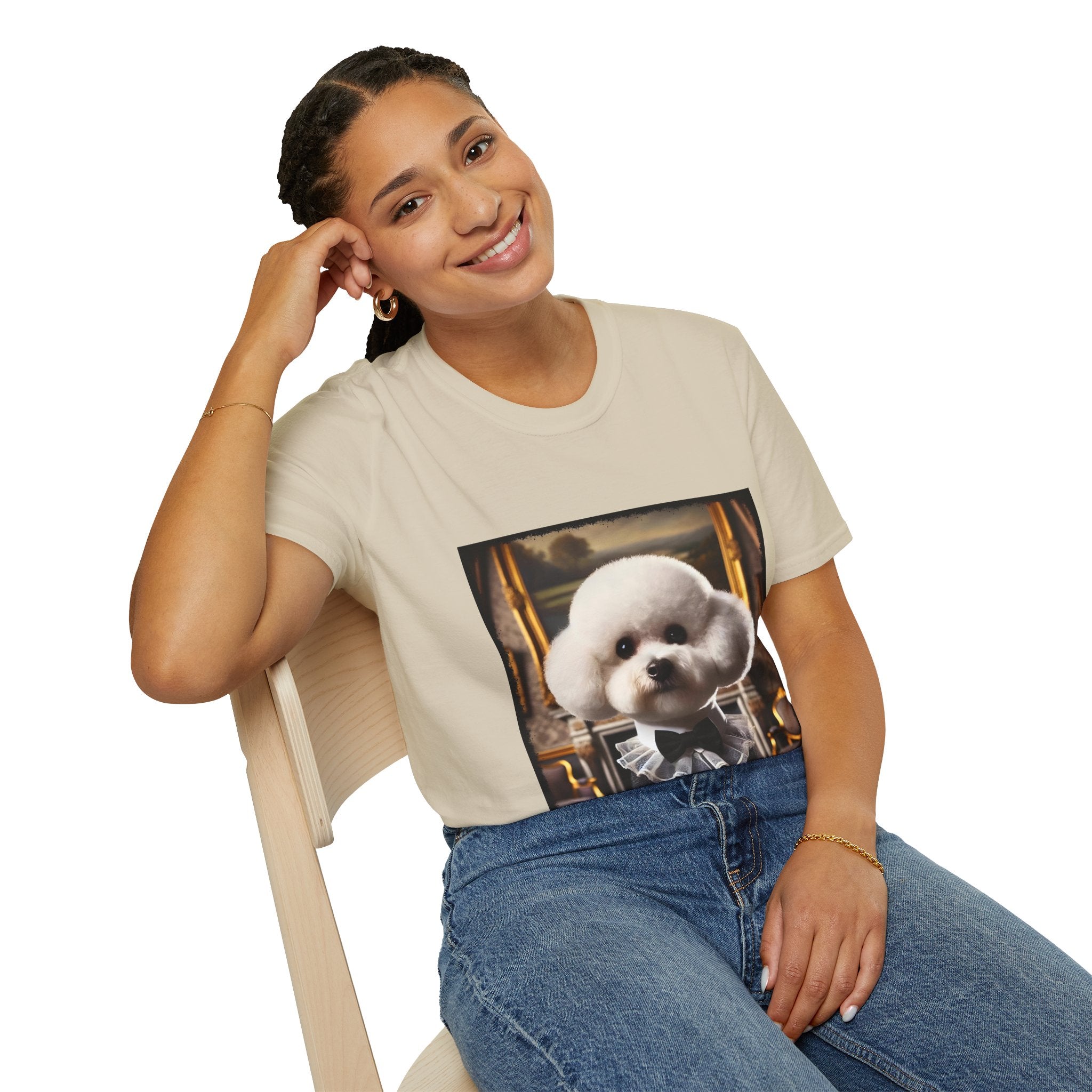 Bichon Frise Luxe Lineage | Unisex Dog T-Shirt