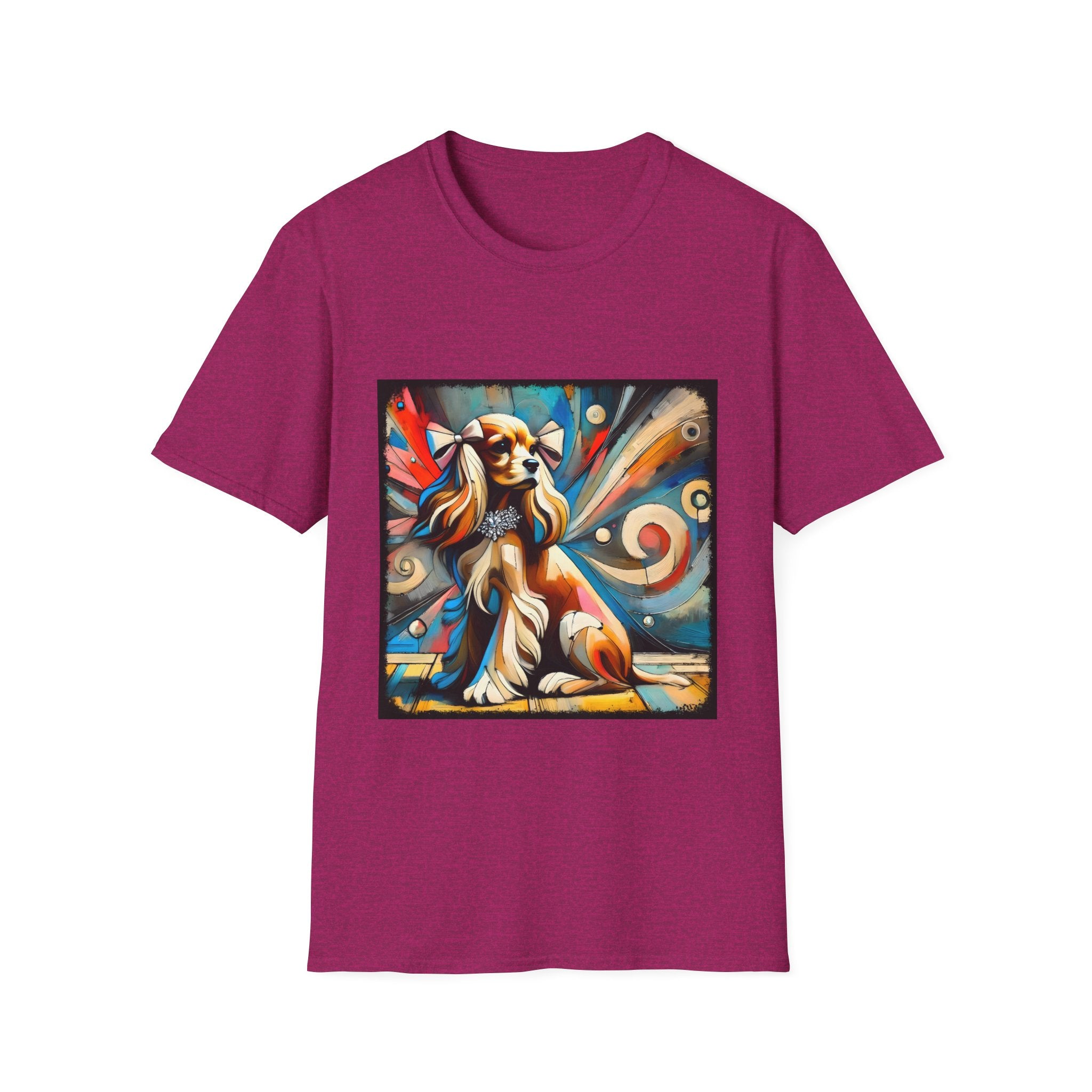 Cocker Spaniel Vivid Swirl | Unisex Dog T-Shirt