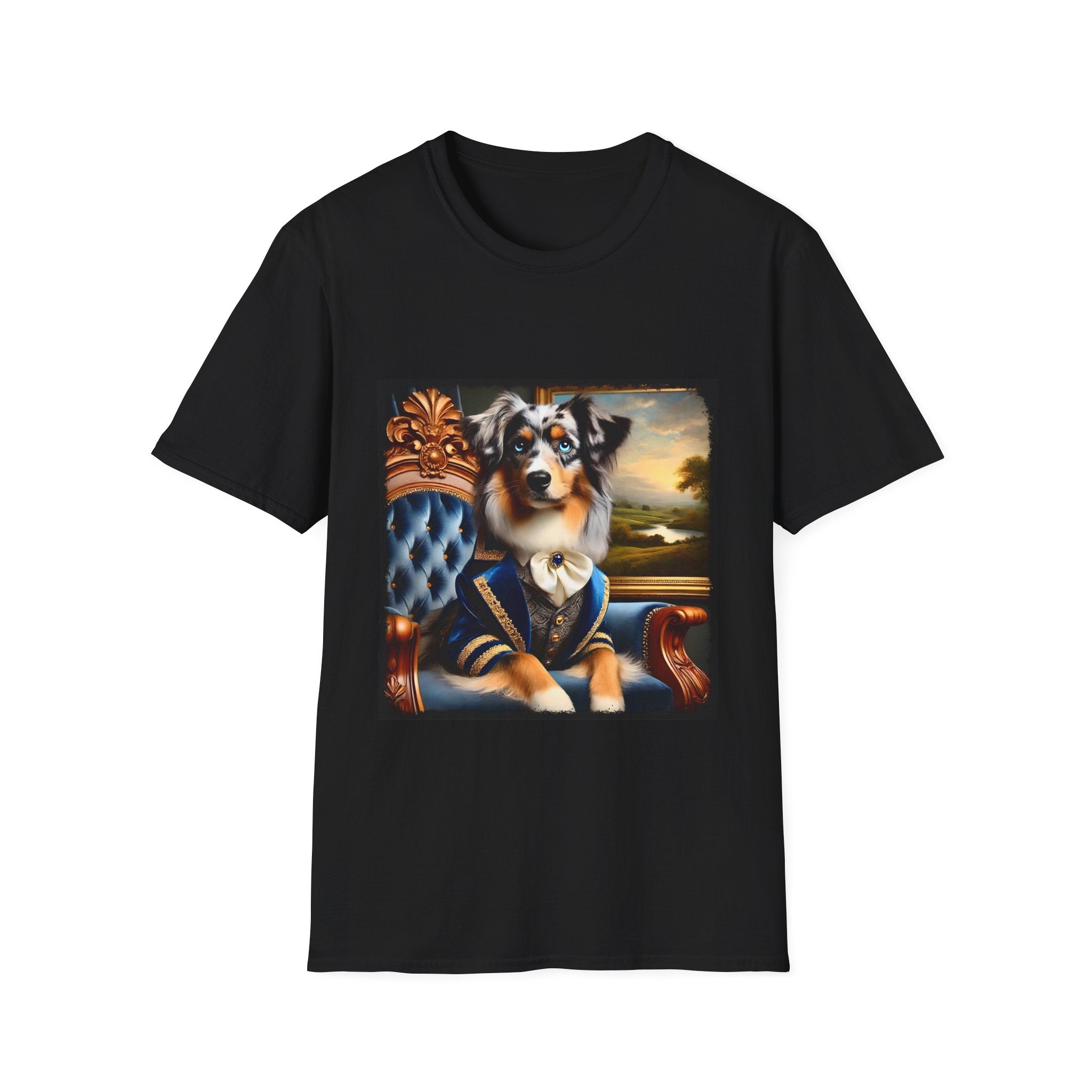 Miniature American Shepherd Dashing Duke | Unisex Dog T-Shirt