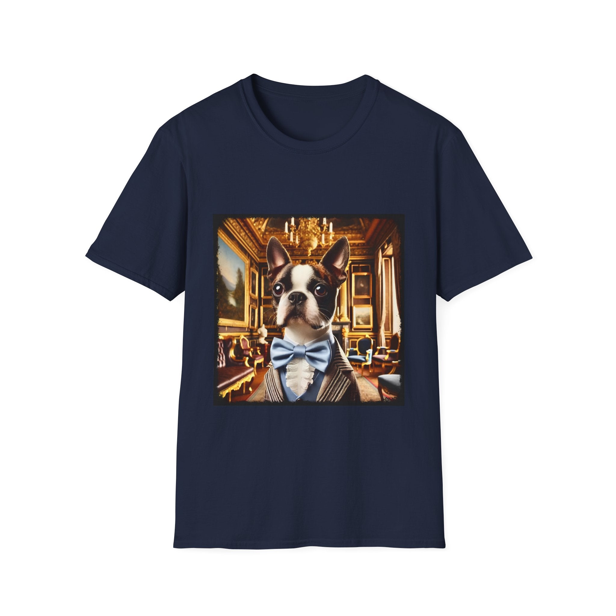 Boston Terrier Rich Rougue | Unisex Dog T-Shirt