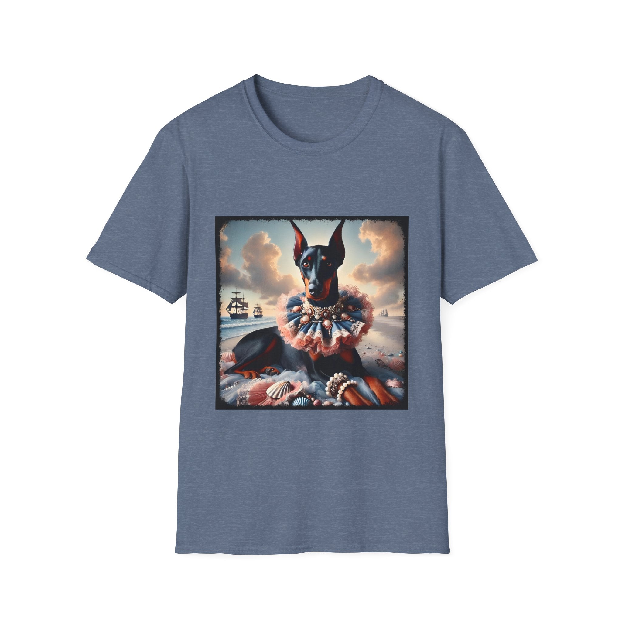 Doberman Pinscher Sand Siren | Unisex Dog T-Shirt