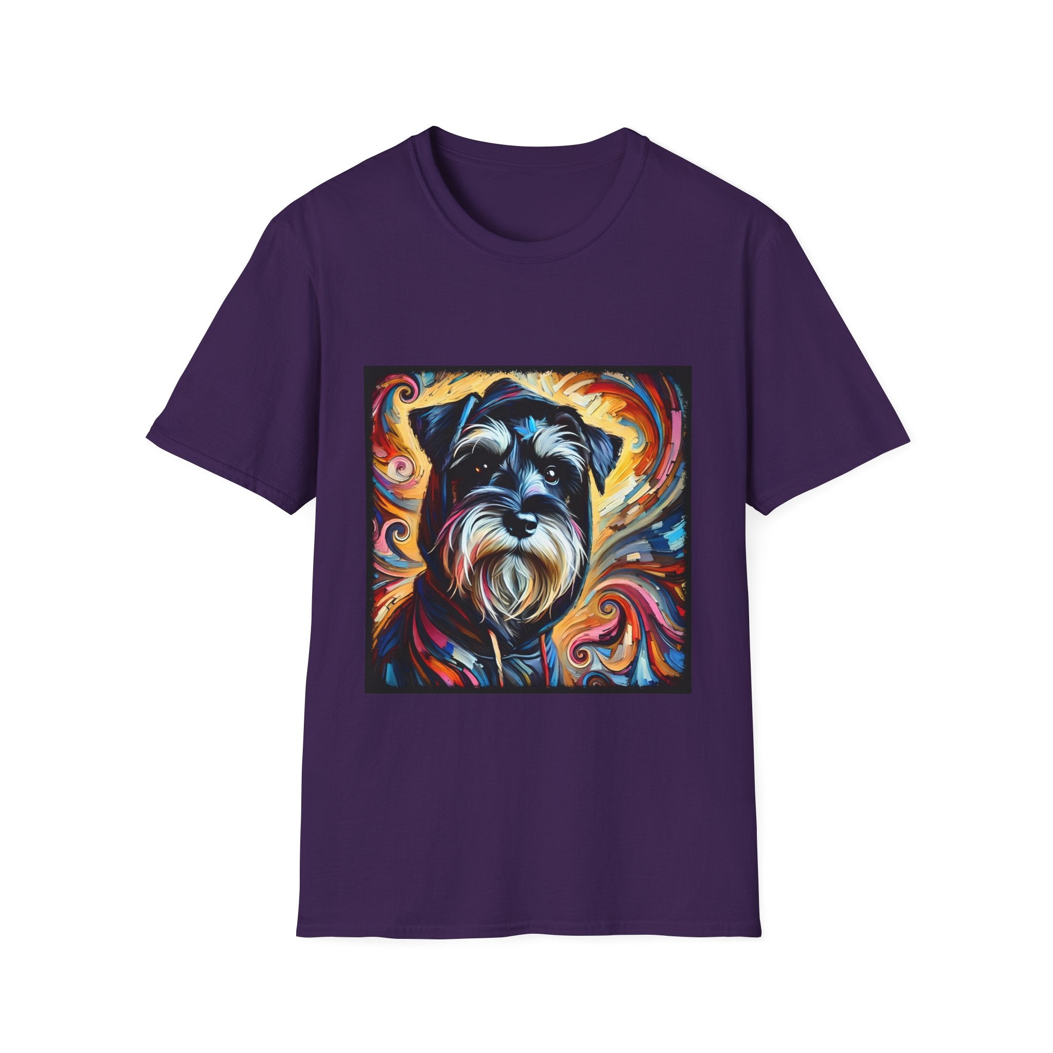 Schnauzer Hoodie Swirl | Unisex Dog T-Shirt