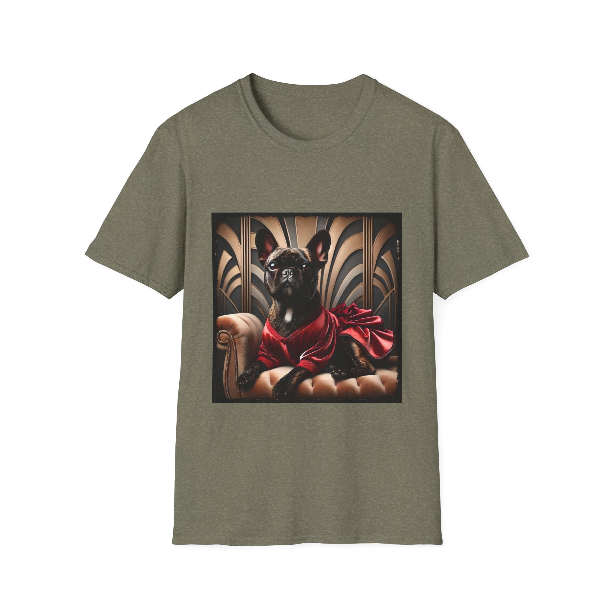 French Bulldog Regal Rose | Unisex Dog T-Shirt