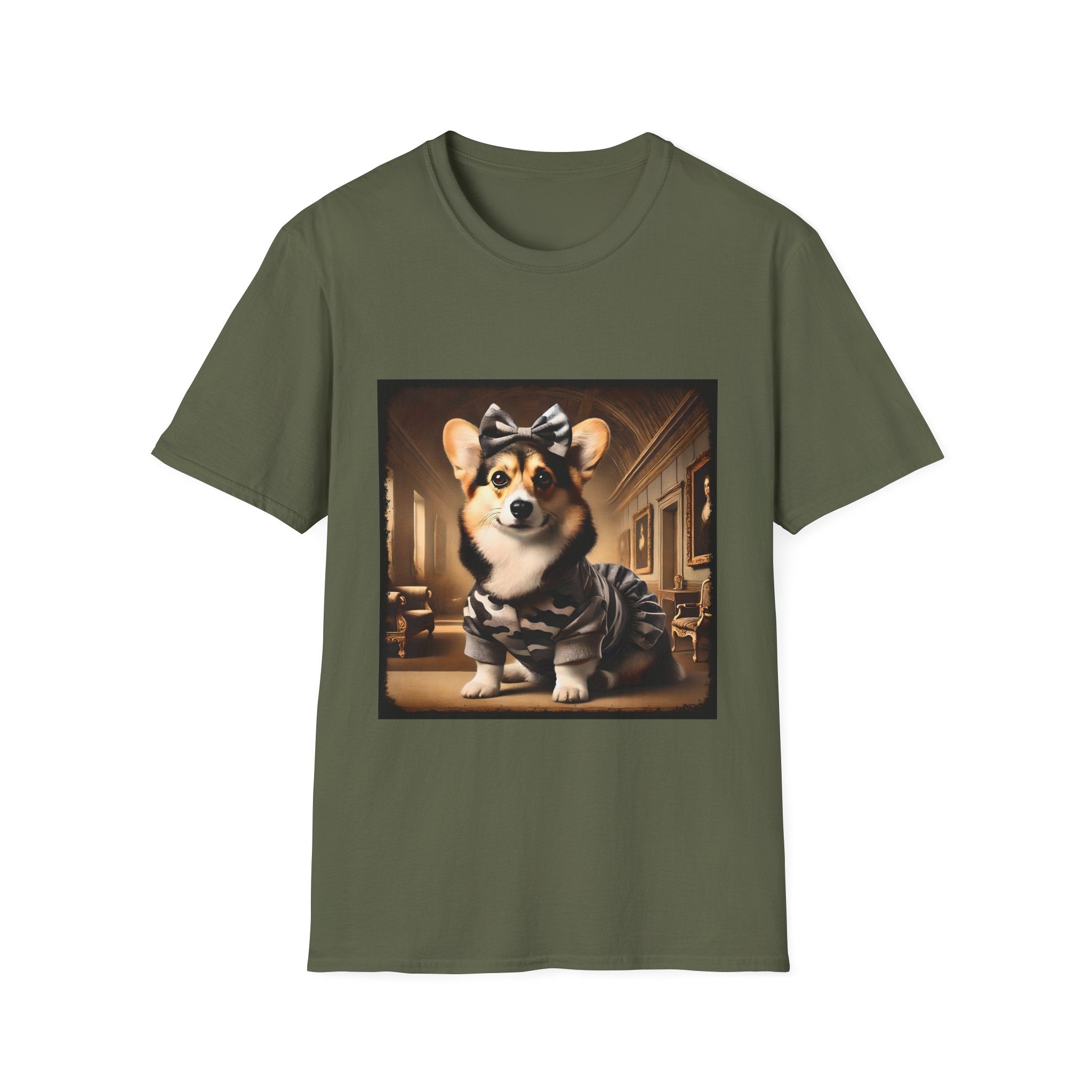 Pembroke Welsh Corgi Camo Diva | Unisex Dog T-Shirt