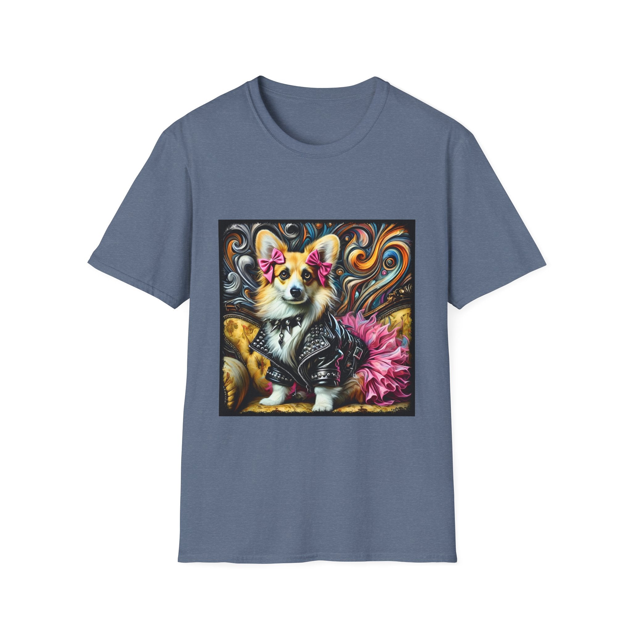 Pembroke Welsh Corgi Rock Swirl | Unisex Dog T-Shirt