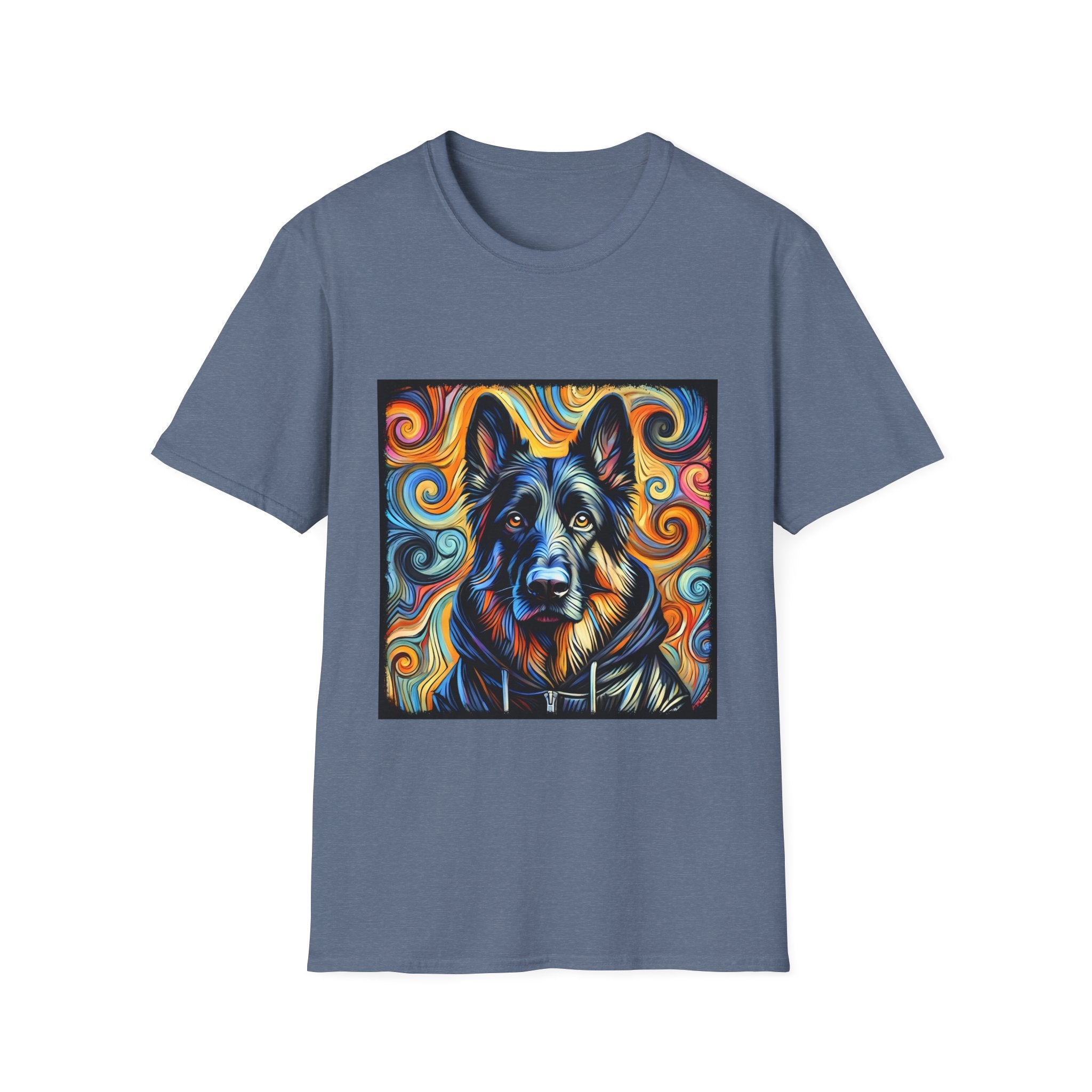 German Shepherd Hoodie Swirl II | Unisex Dog T-Shirt