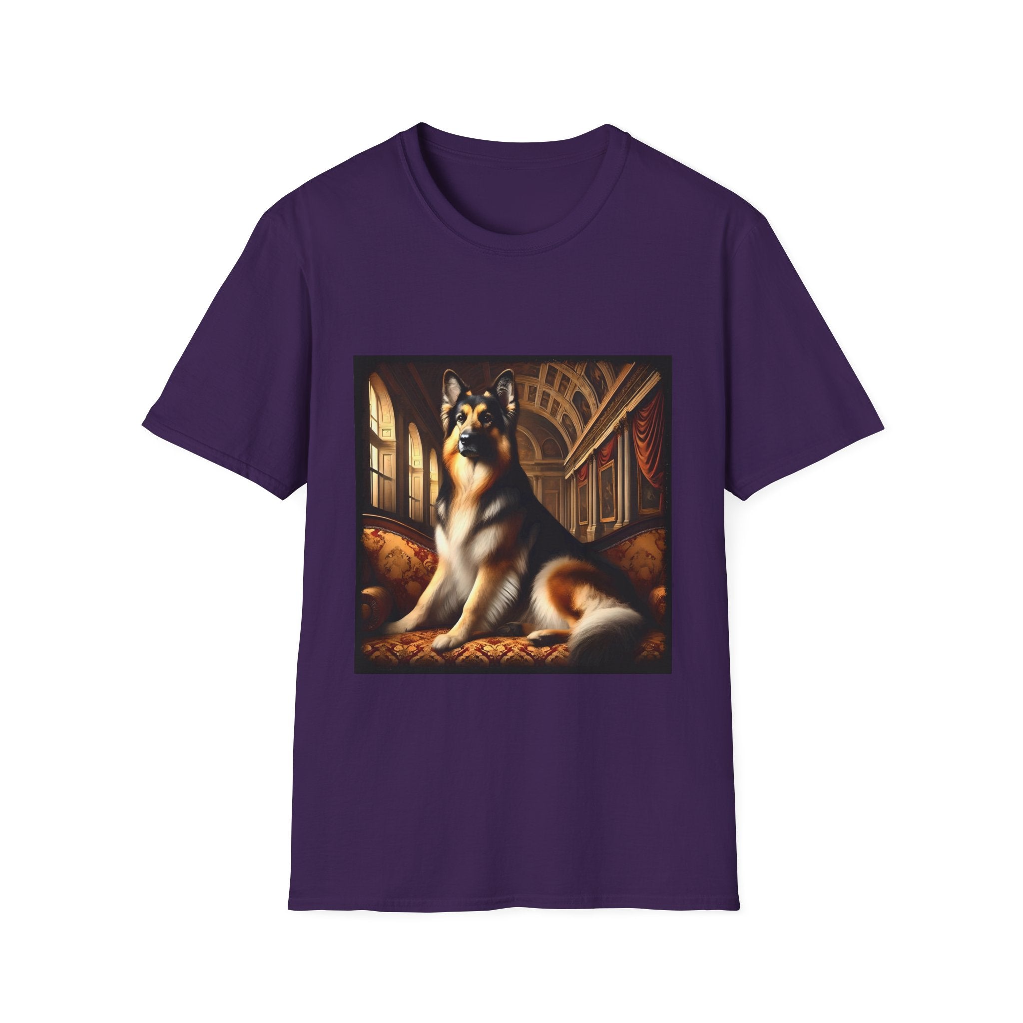 German Shepherd Dashing Duke | Unisex Dog T-Shirt