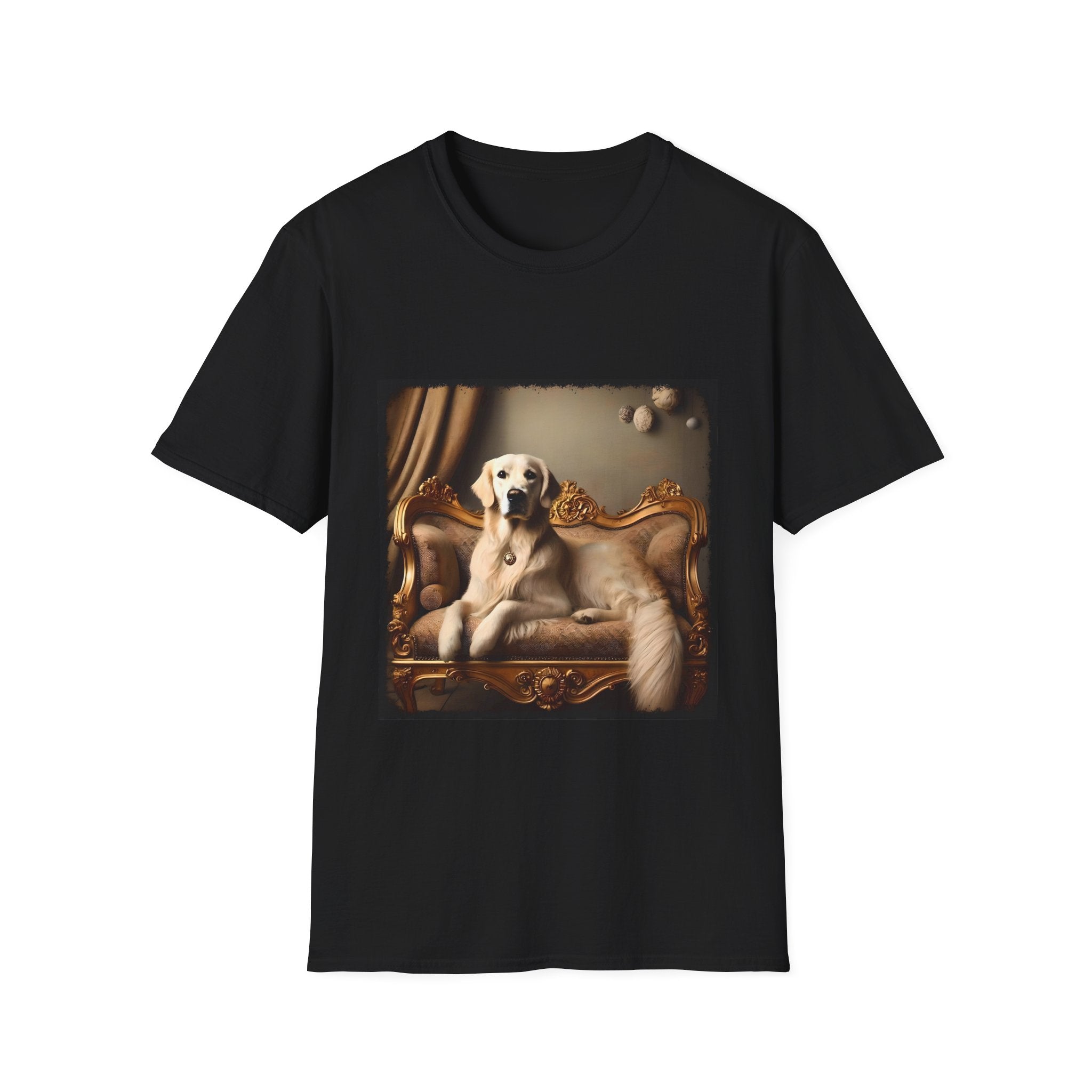 Golden Retriever Poised Royalty | Unisex Dog T-Shirt