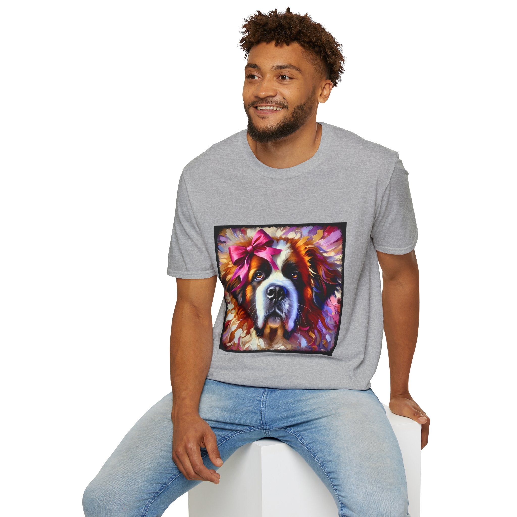 Saint Bernard Stunning Classic | Unisex Dog T-Shirt