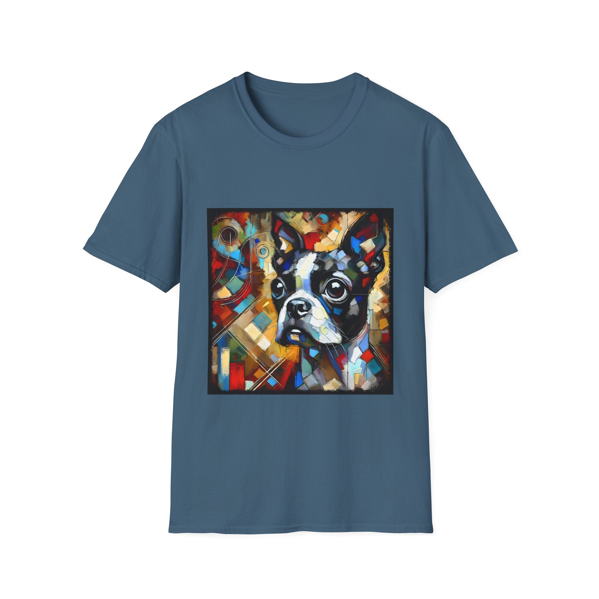 Boston Terrier Mirror Classic | Unisex Dog T-Shirt
