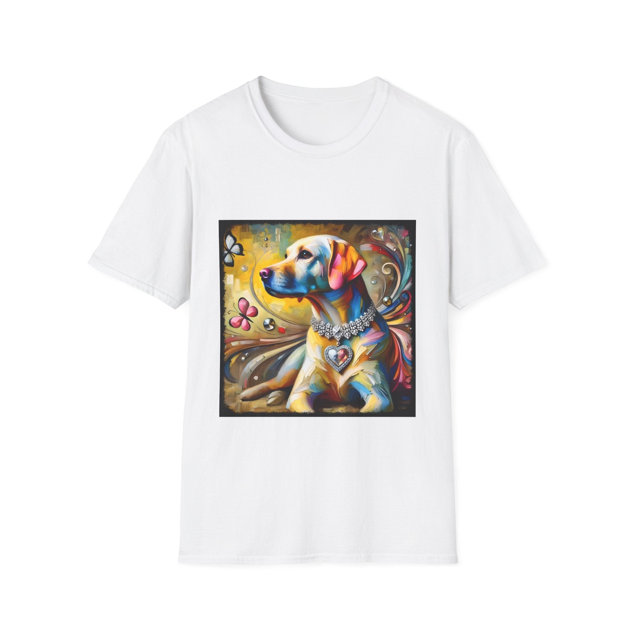 Labrador Retriever Diamond Heart Classic | Unisex Dog T-Shirt