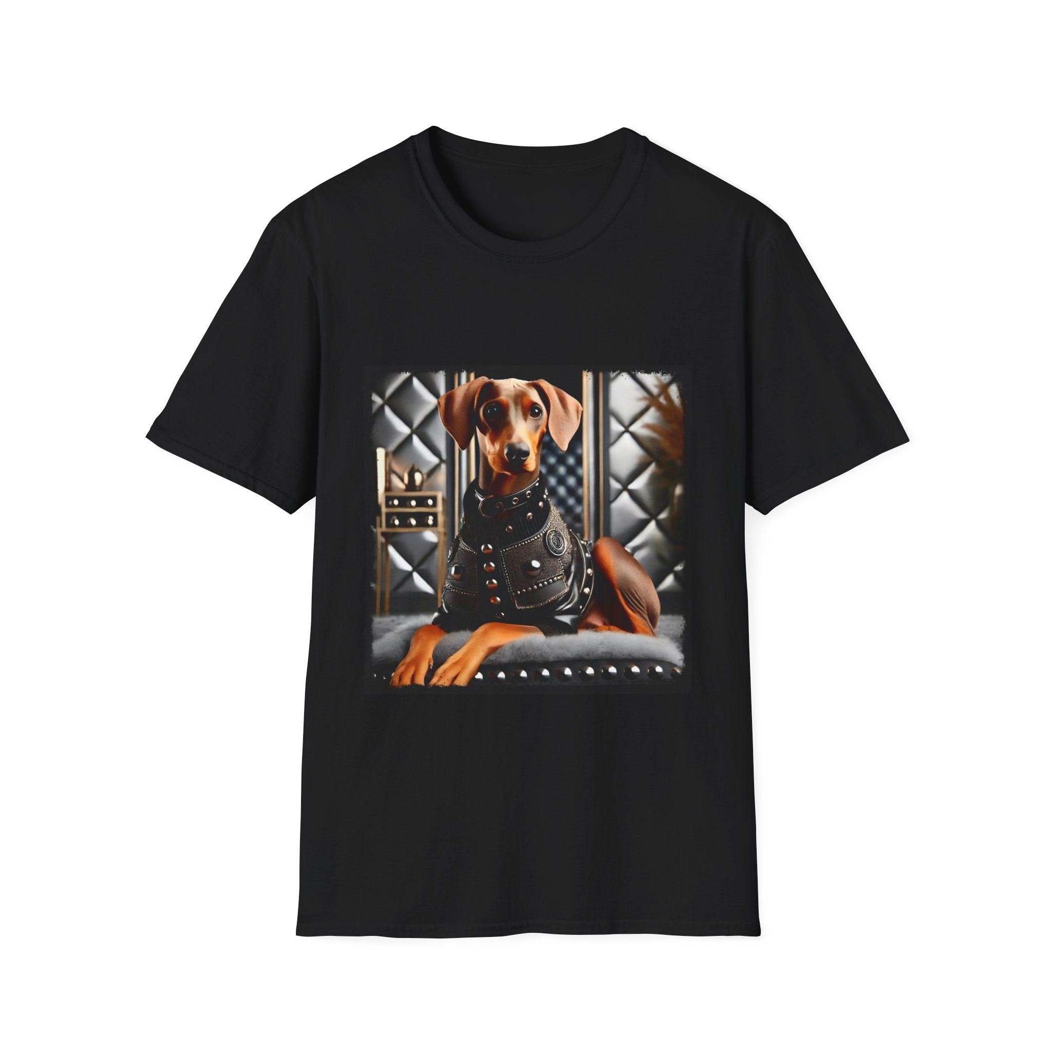 Doberman Pinscher Rock Rich | Unisex Dog T-Shirt