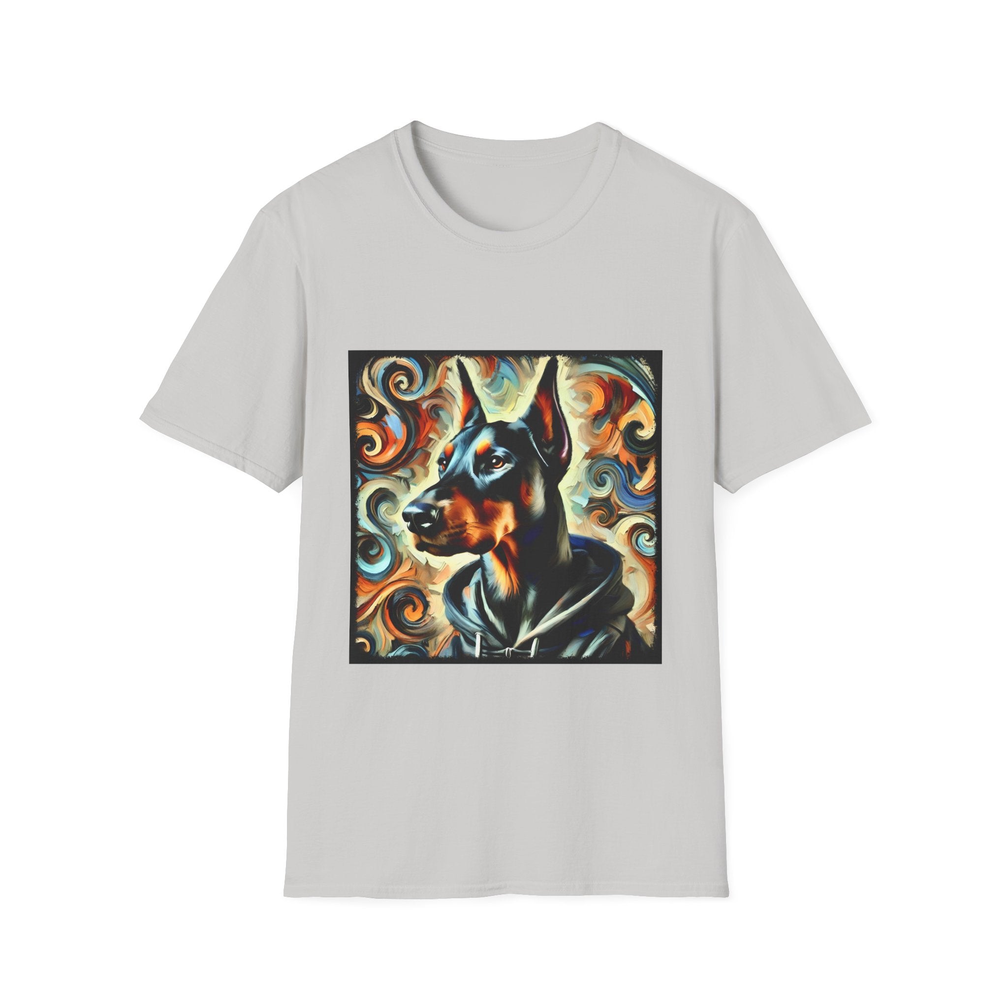 Doberman Pinscher Rugged Swirl | Unisex Dog T-Shirt