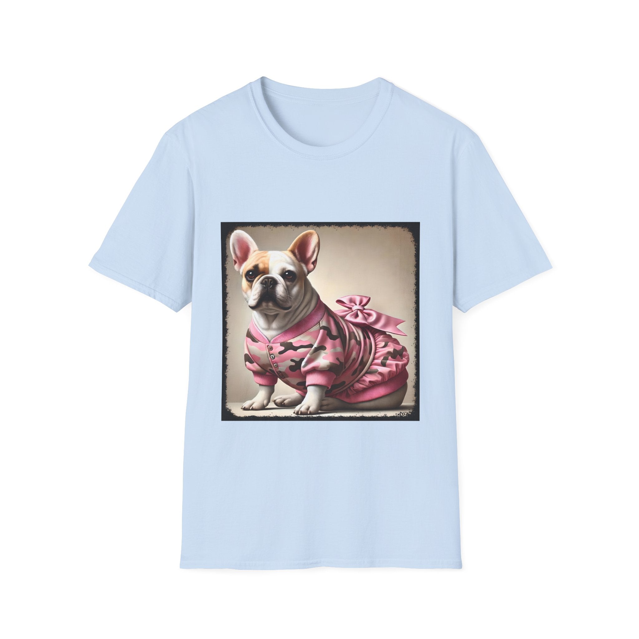 French Bulldog Camo Babygirl | Unisex Dog T-Shirt
