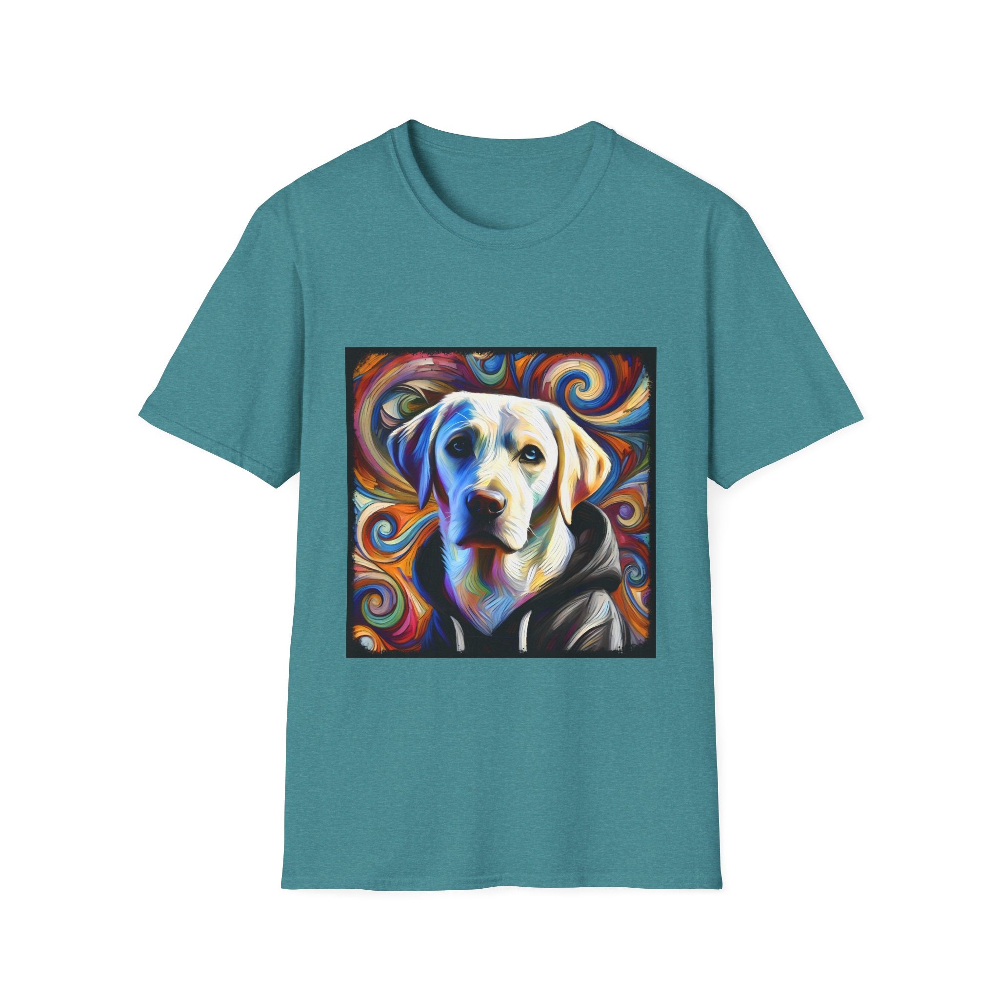 Labrador Retriever Relaxed Swirl | Unisex Dog T-Shirt