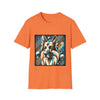 German Shepherd Vibrant Geometric | Unisex Dog T-Shirt