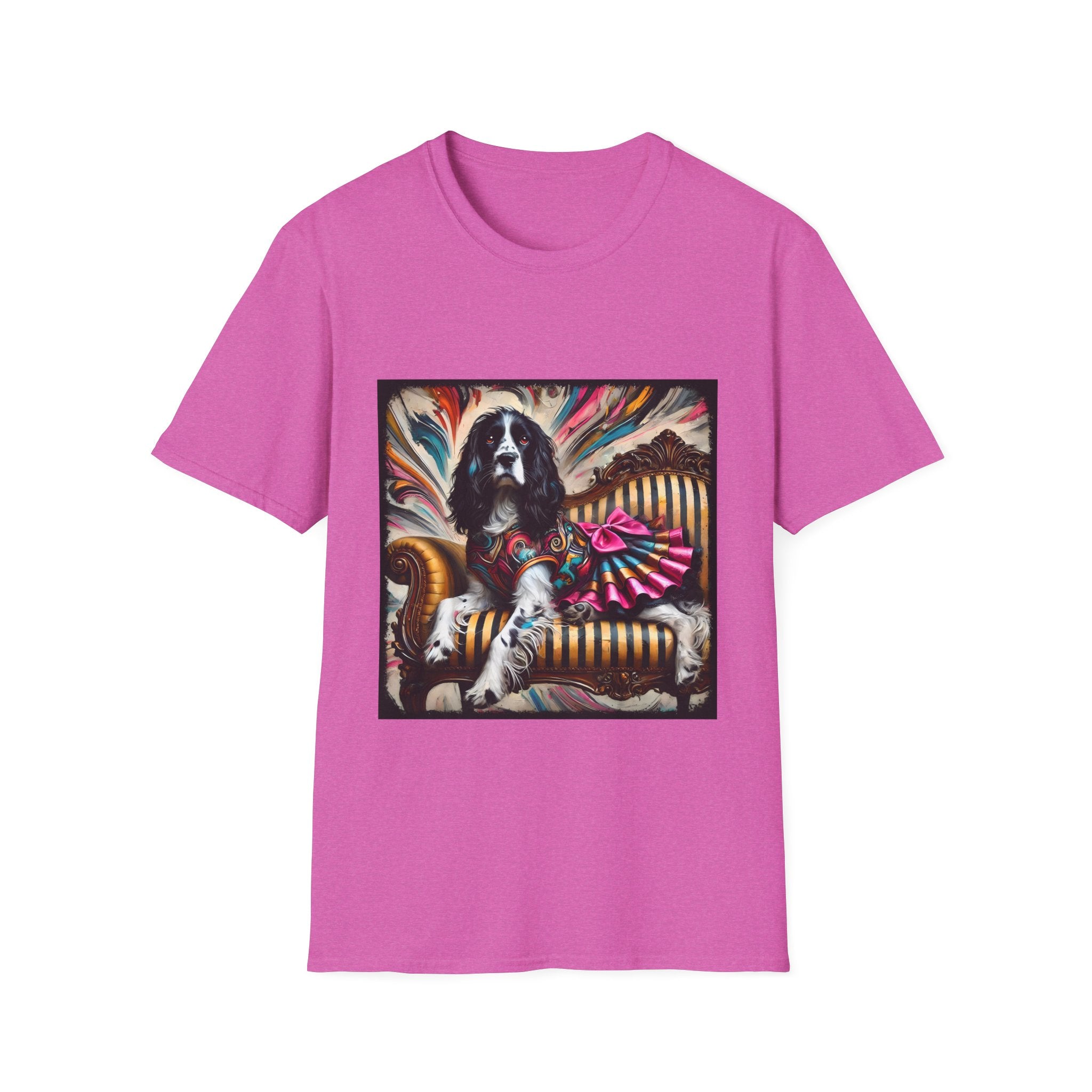 English Springer Spaniel Rebel Rocker | Unisex Dog T-Shirt