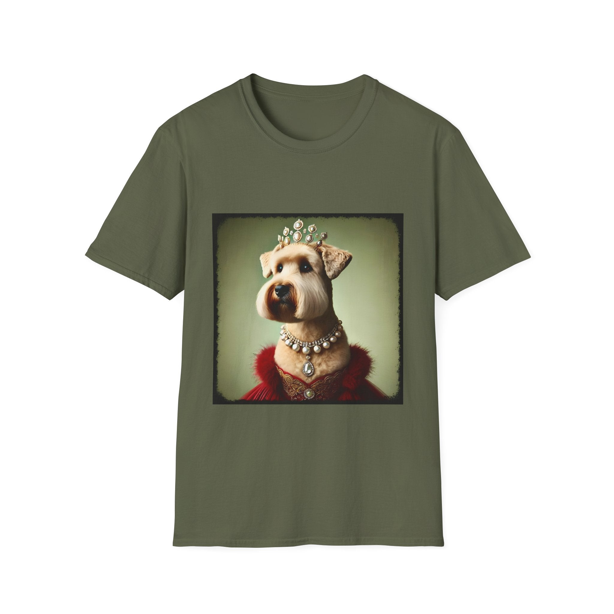 Wheaten Terrier Crimson Queen | Unisex Dog T-Shirt