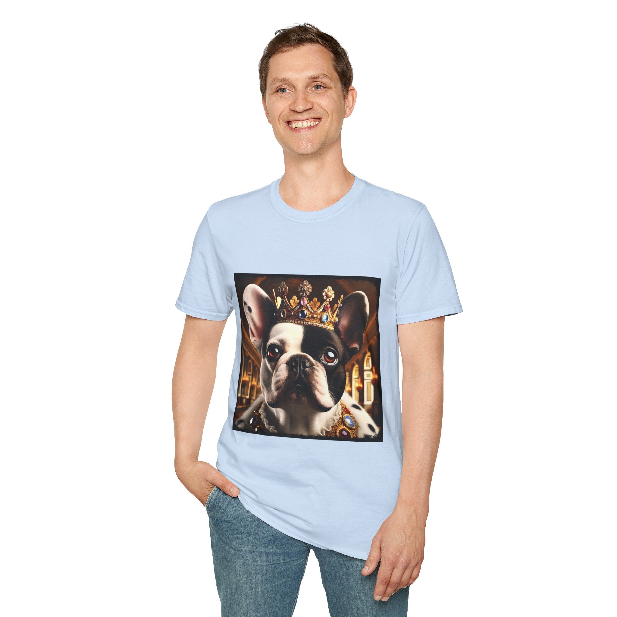French Bulldog Majestic Bling | Unisex Dog T-Shirt
