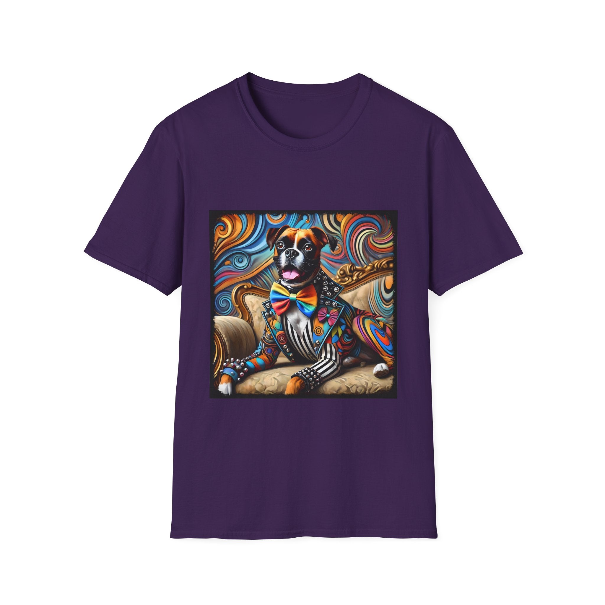 Boxer Vivid Rocker | Unisex Dog T-Shirt