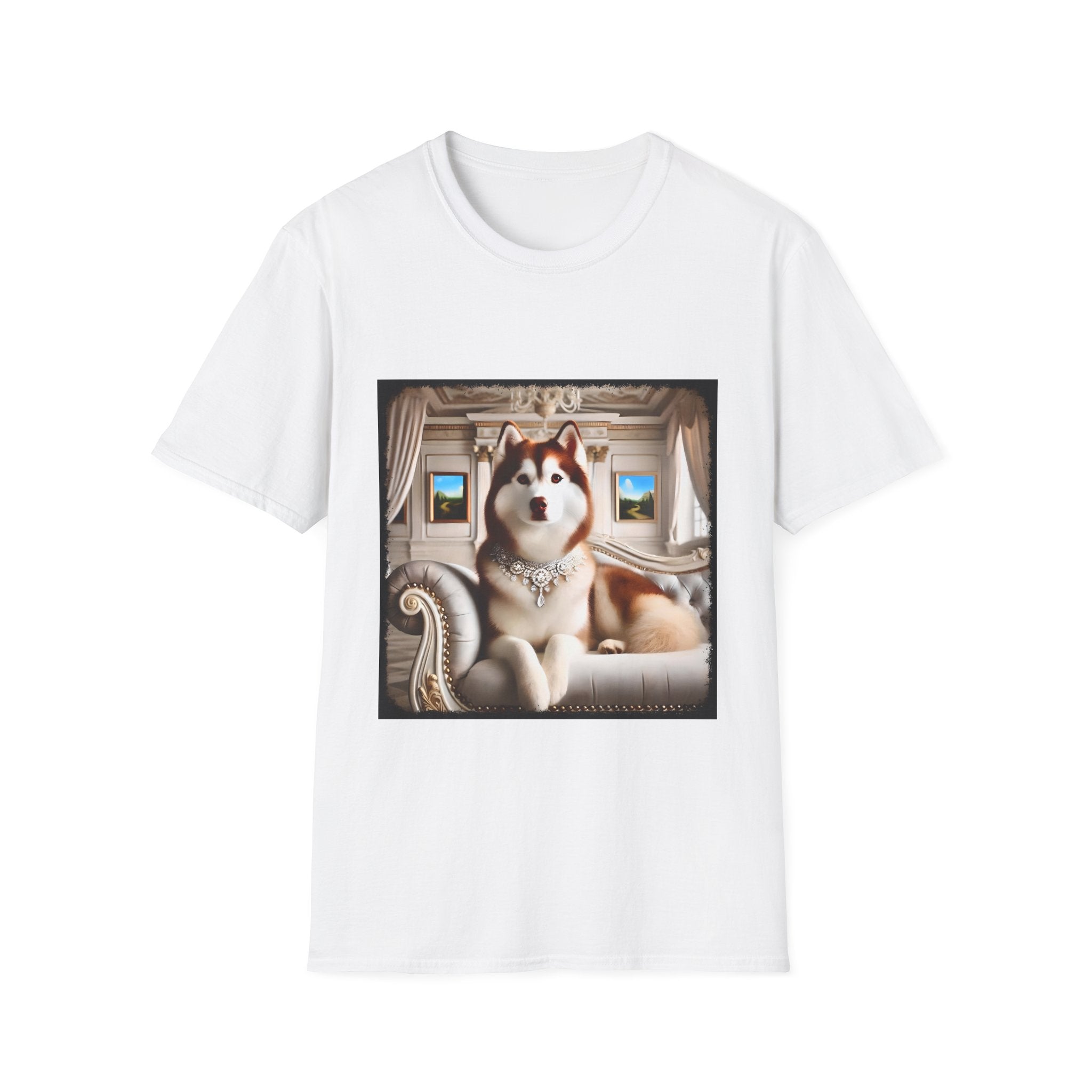 Siberian Husky Red Princess | Unisex Dog T-Shirt