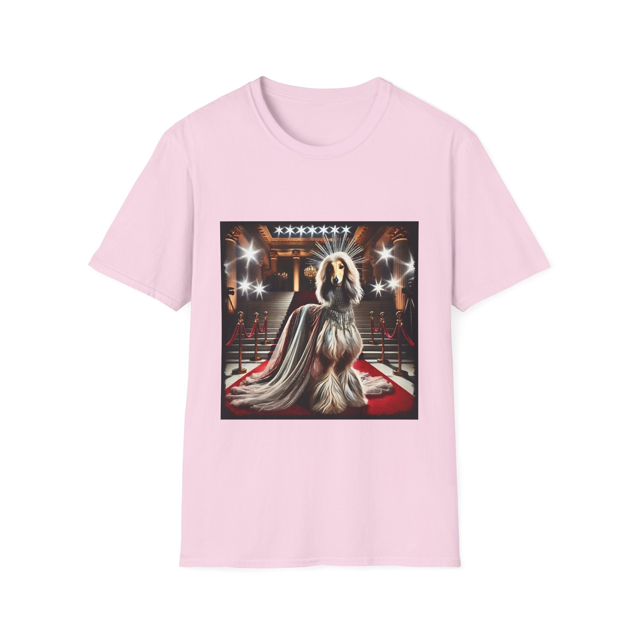 Afghan Hound Gala Glamour | Unisex Dog T-Shirt