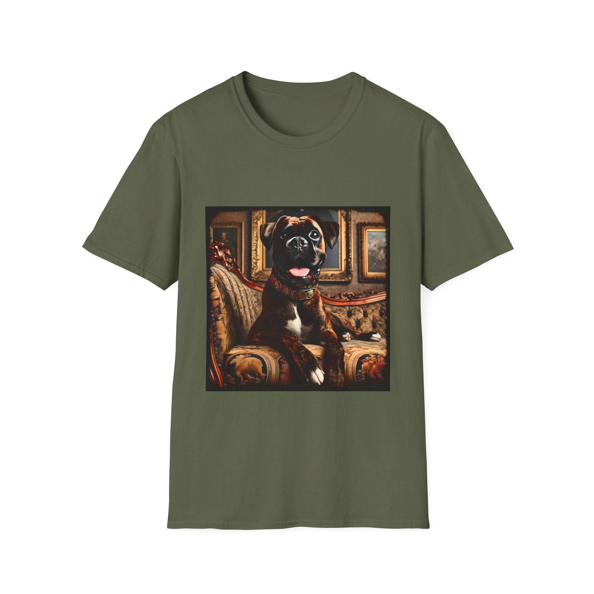 Boxer Happy Regal | Unisex Dog T-Shirt
