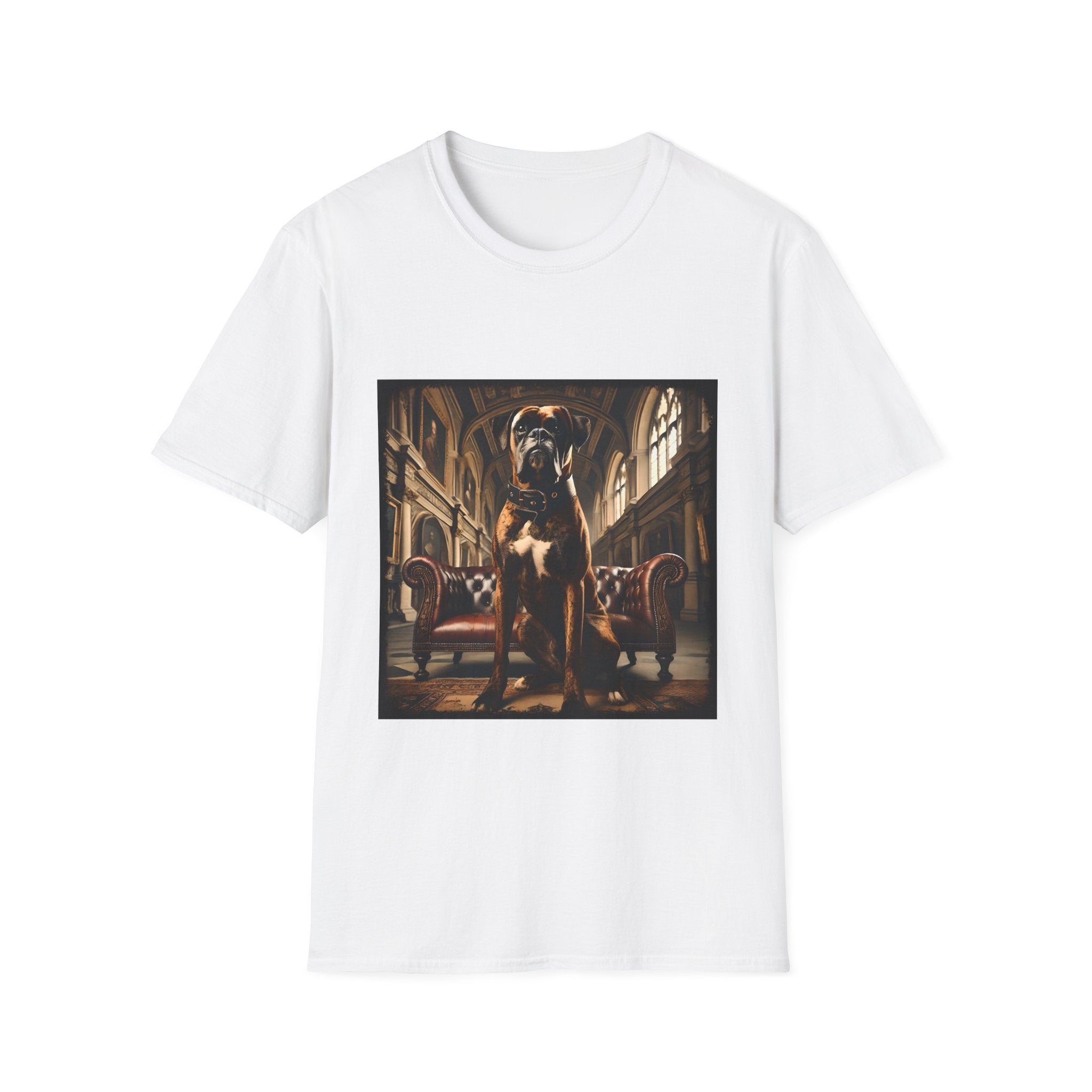 Boxer Poised Prince | Unisex Dog T-Shirt