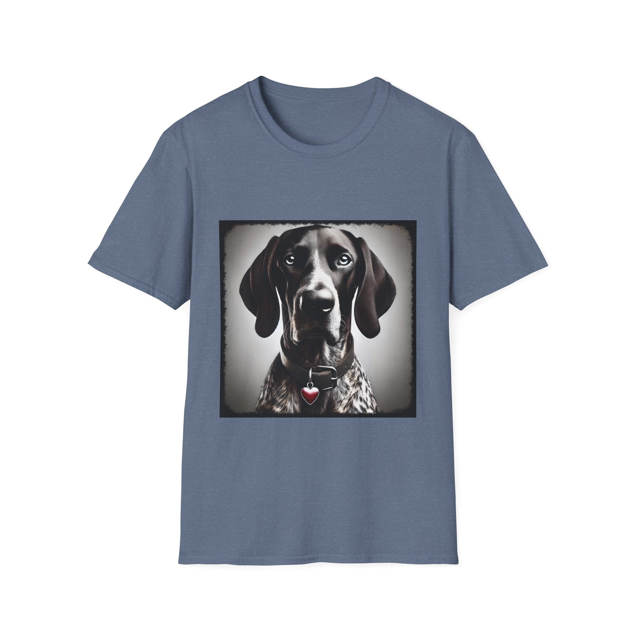 German Shorthaired Pointer Heart Bandit | Unisex Dog T-Shirt