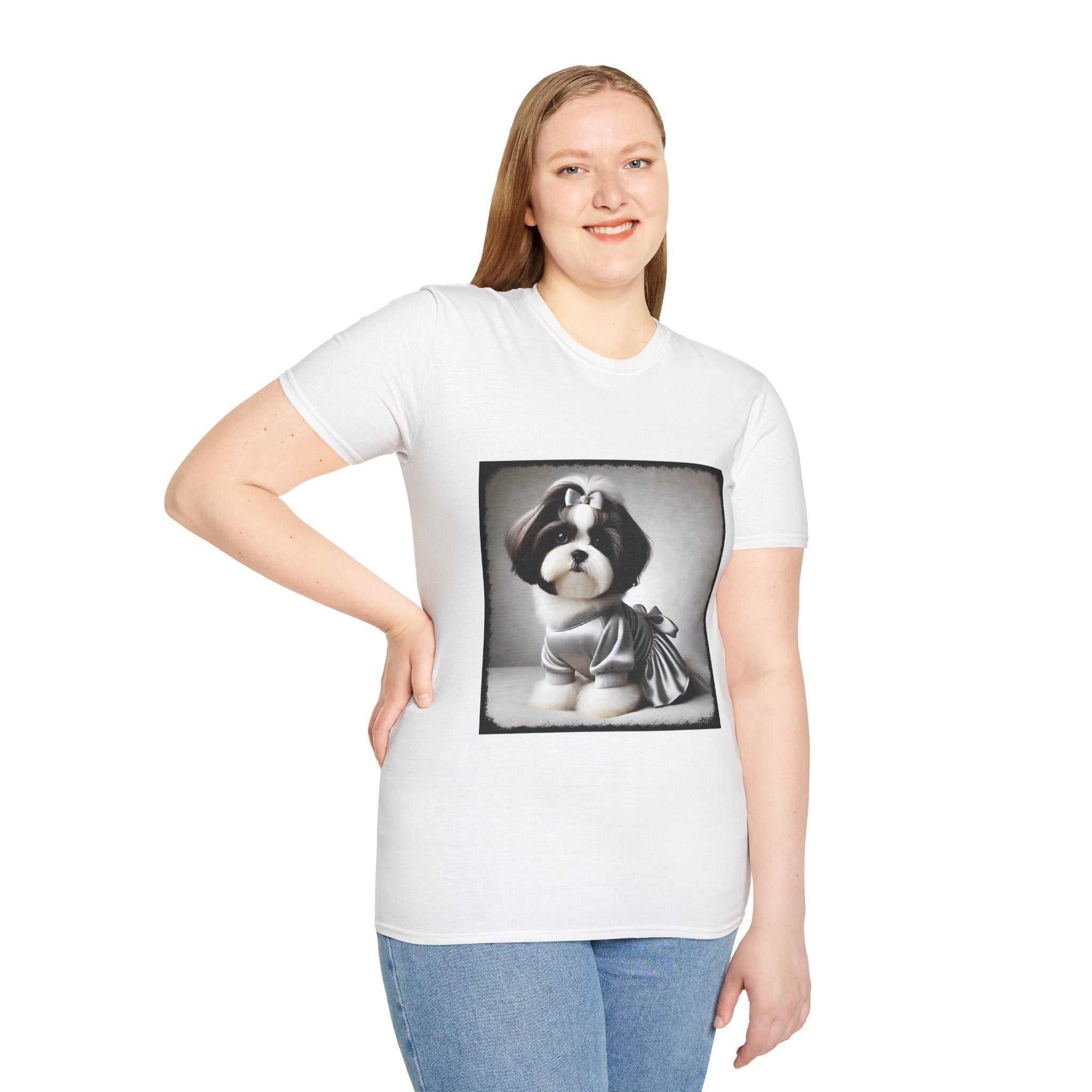 Shih Tzu Silver Sweetheart | Unisex Dog T-Shirt
