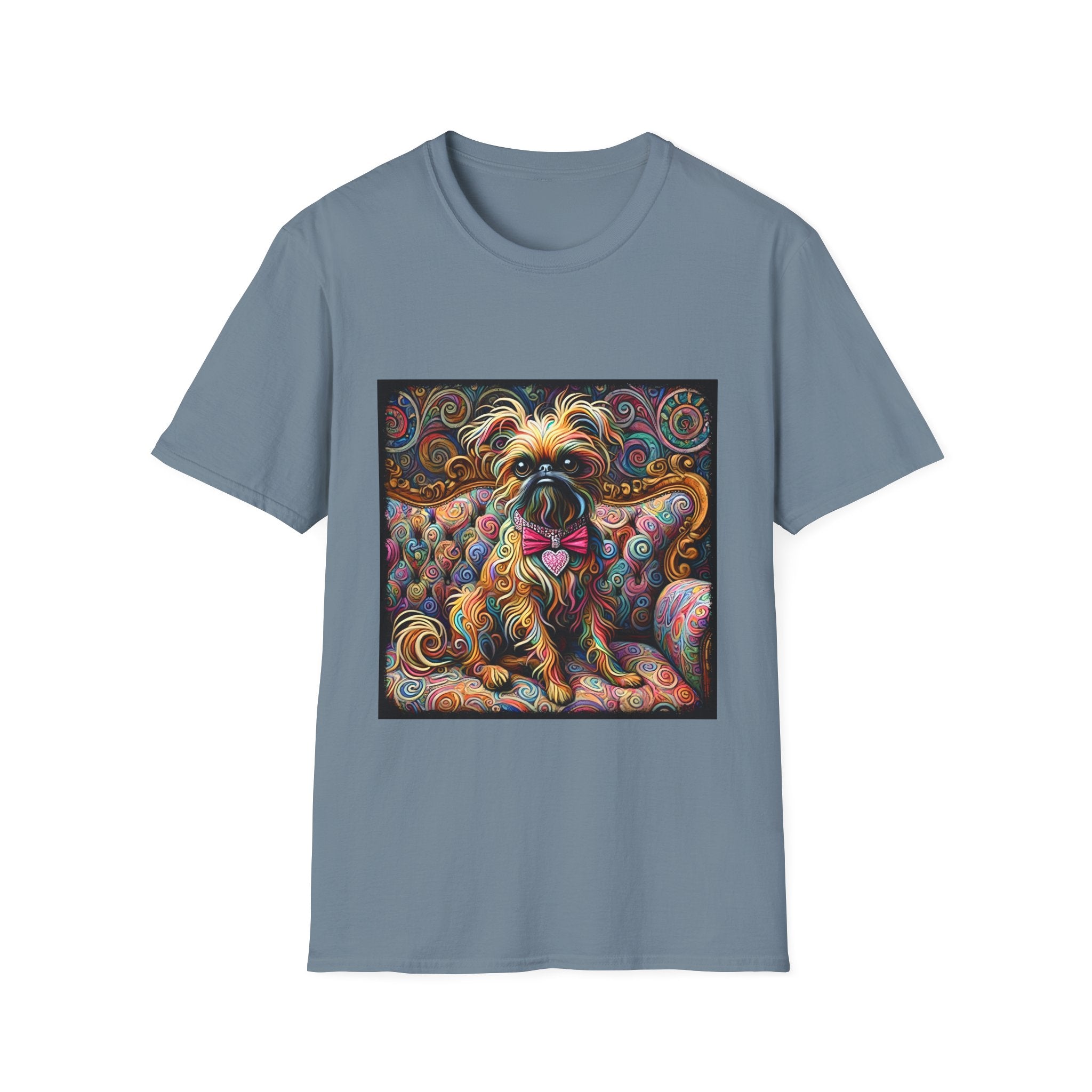 Brussels Griffon Love Swirl | Unisex Dog T-Shirt