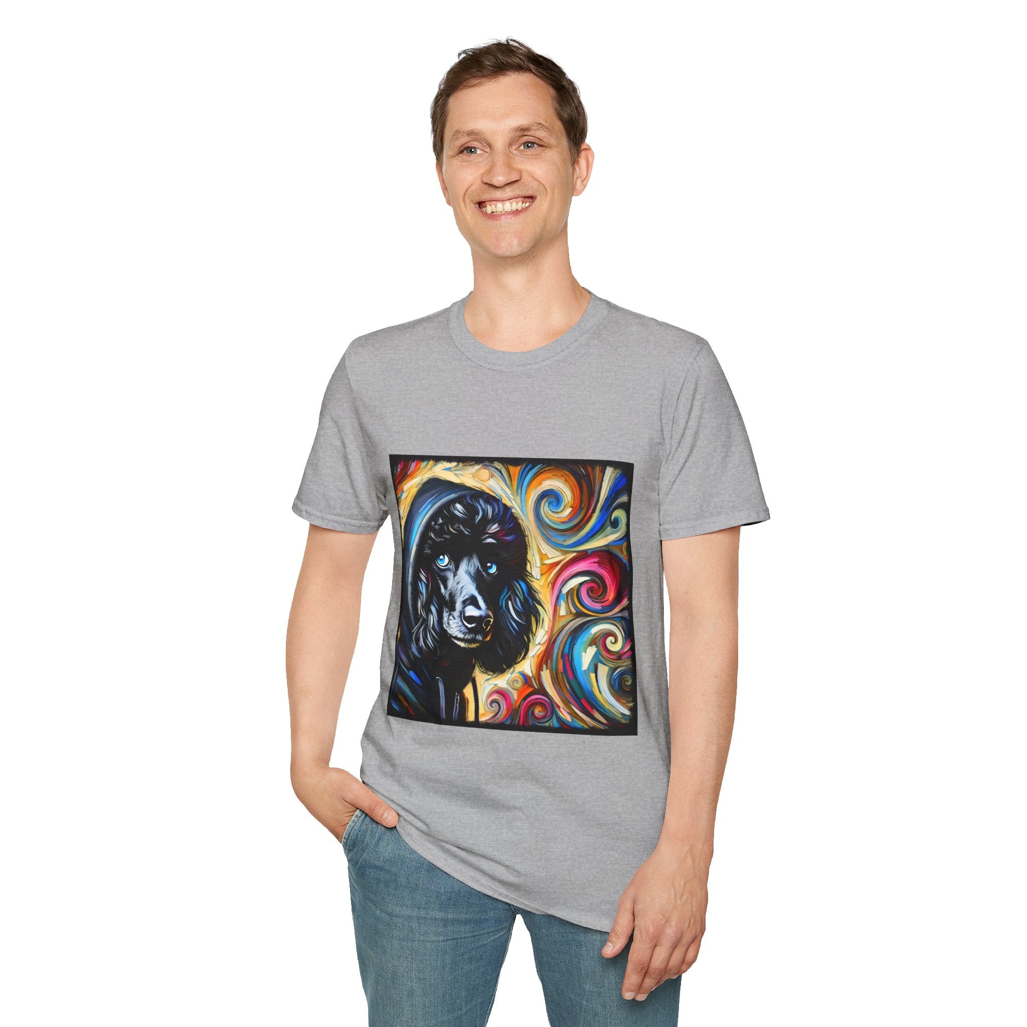 Poodle Hoodie Swirl II | Unisex Dog T-Shirt