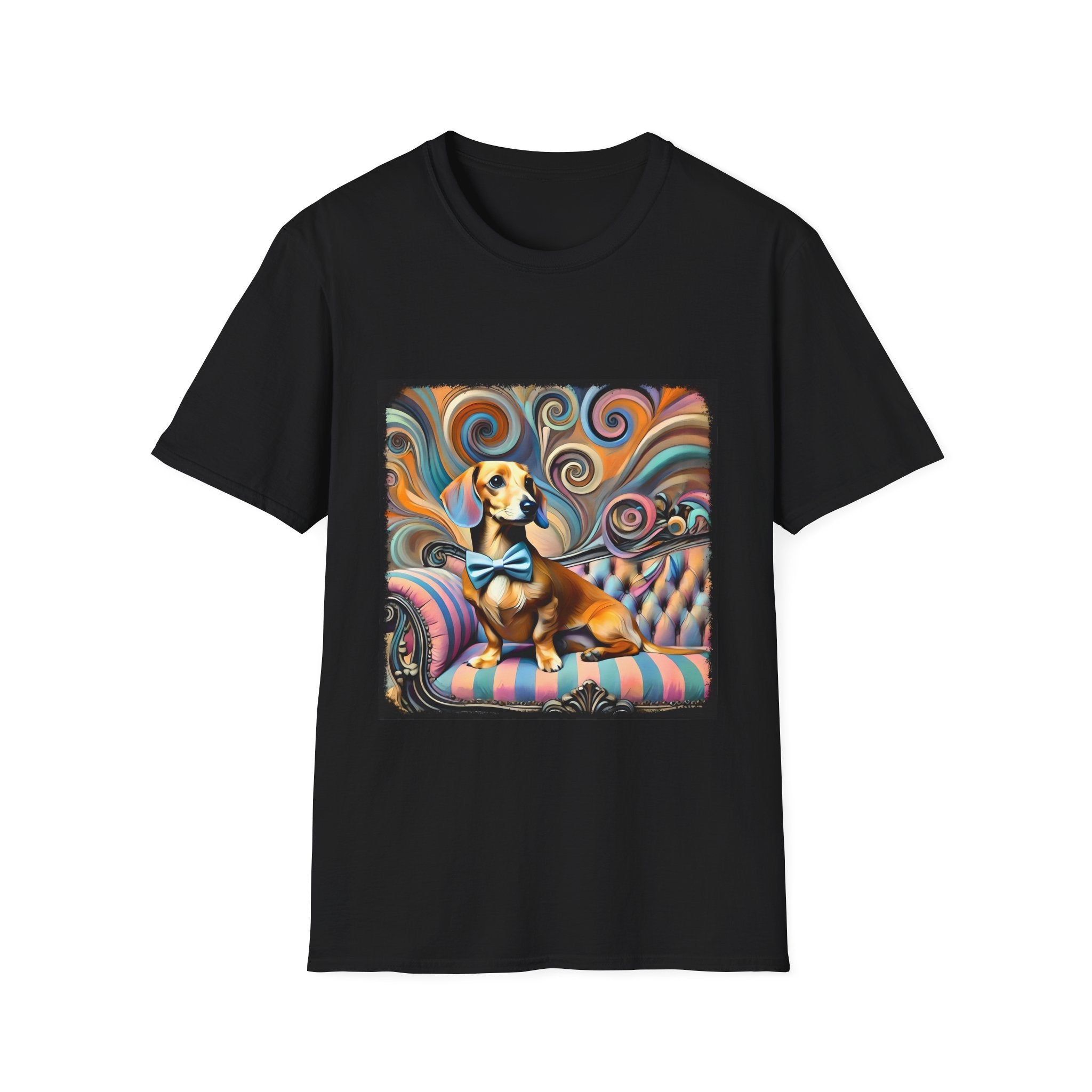 Dachshund Warm Swirl | Unisex Dog T-Shirt