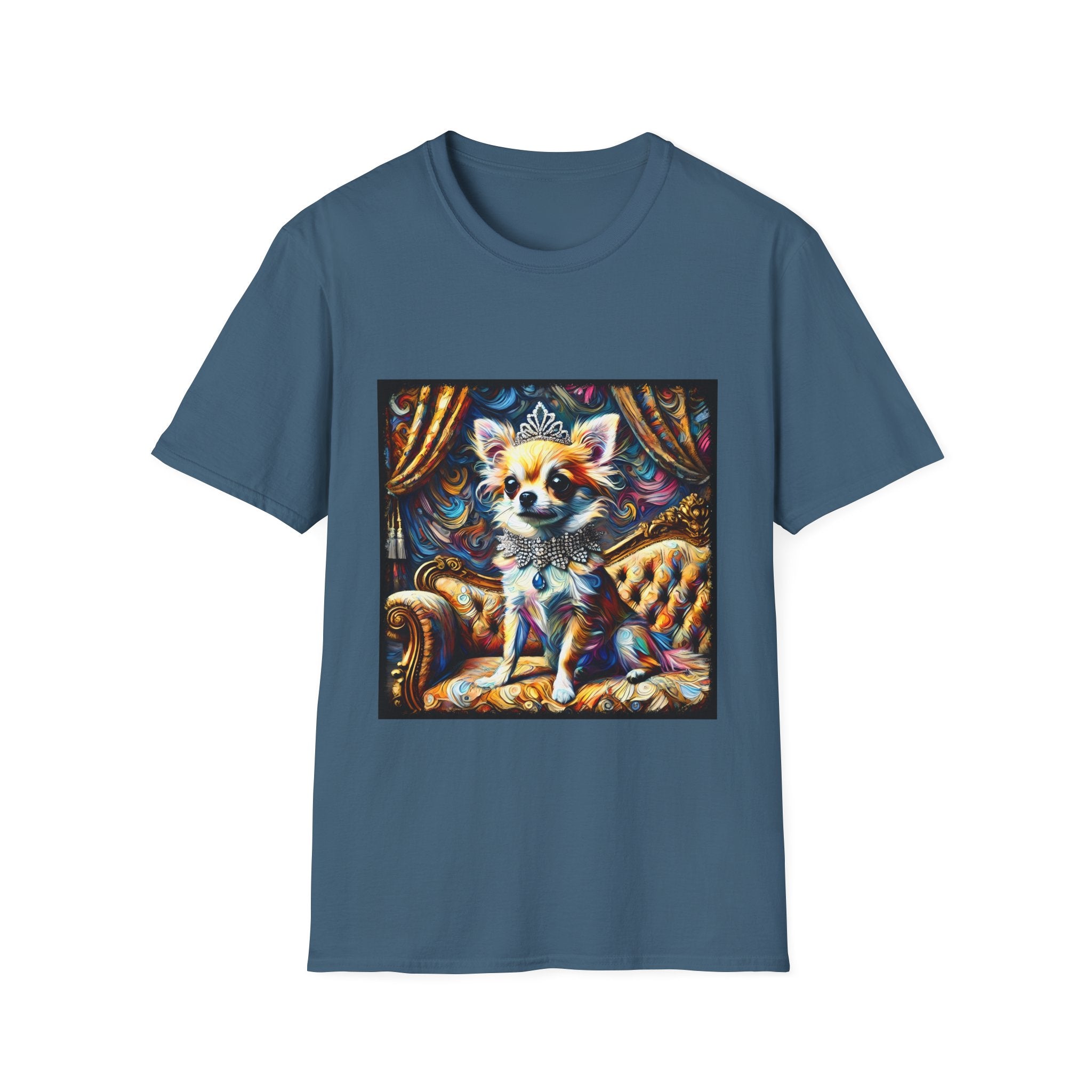 Chihuahua Diamond Diva Swirl | Unisex Dog T-Shirt