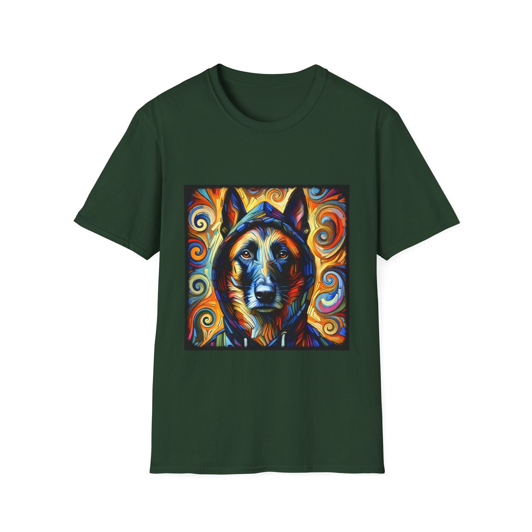 Belgian Malinois Relaxed Swirl | Unisex Dog T-Shirt