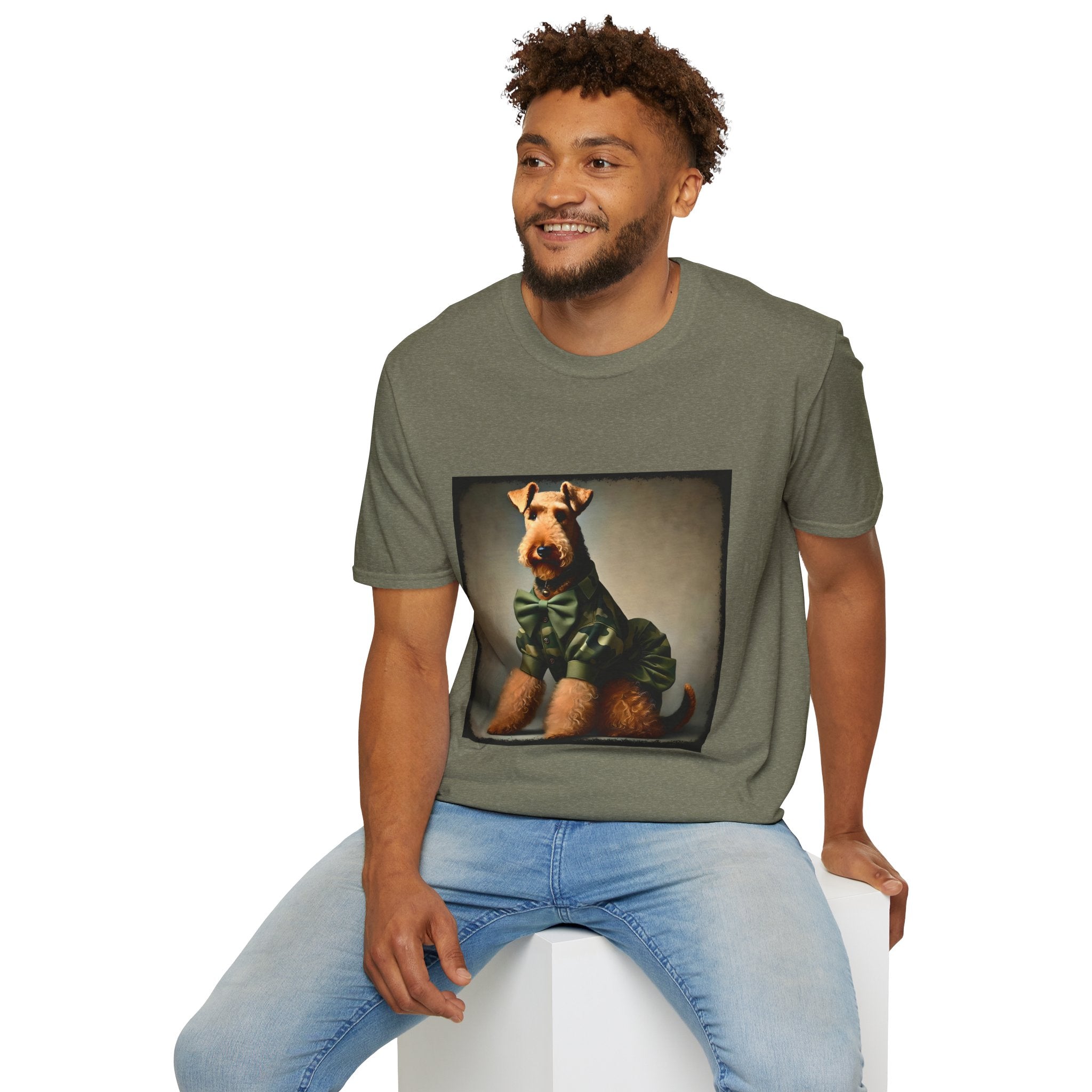 Airedale Terrier Tactical Diva | Unisex Dog T-Shirt
