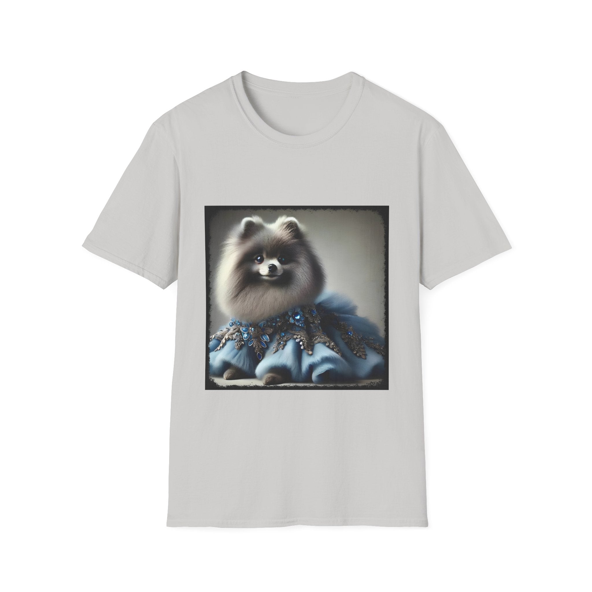 Pomeranian Blue Belle | Unisex Dog T-Shirt