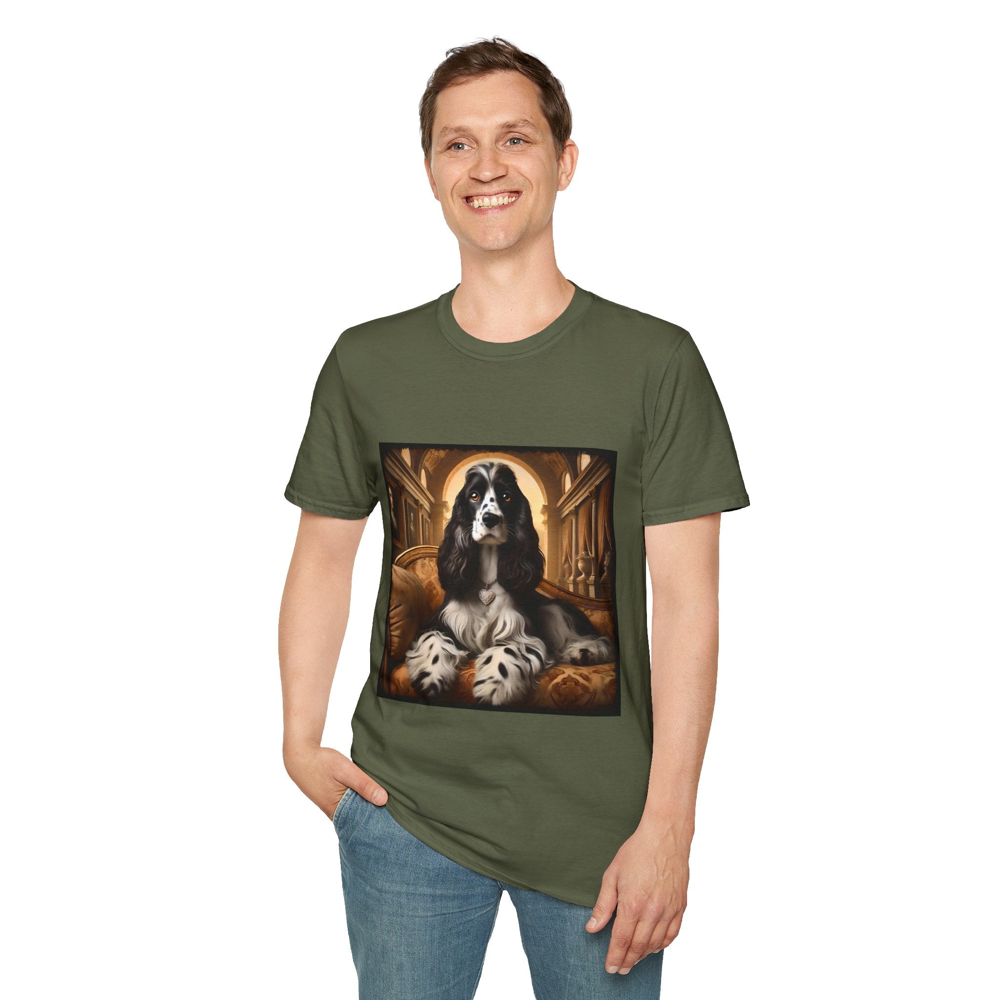 Cocker Spaniel Diamond Diva | Unisex Dog T-Shirt