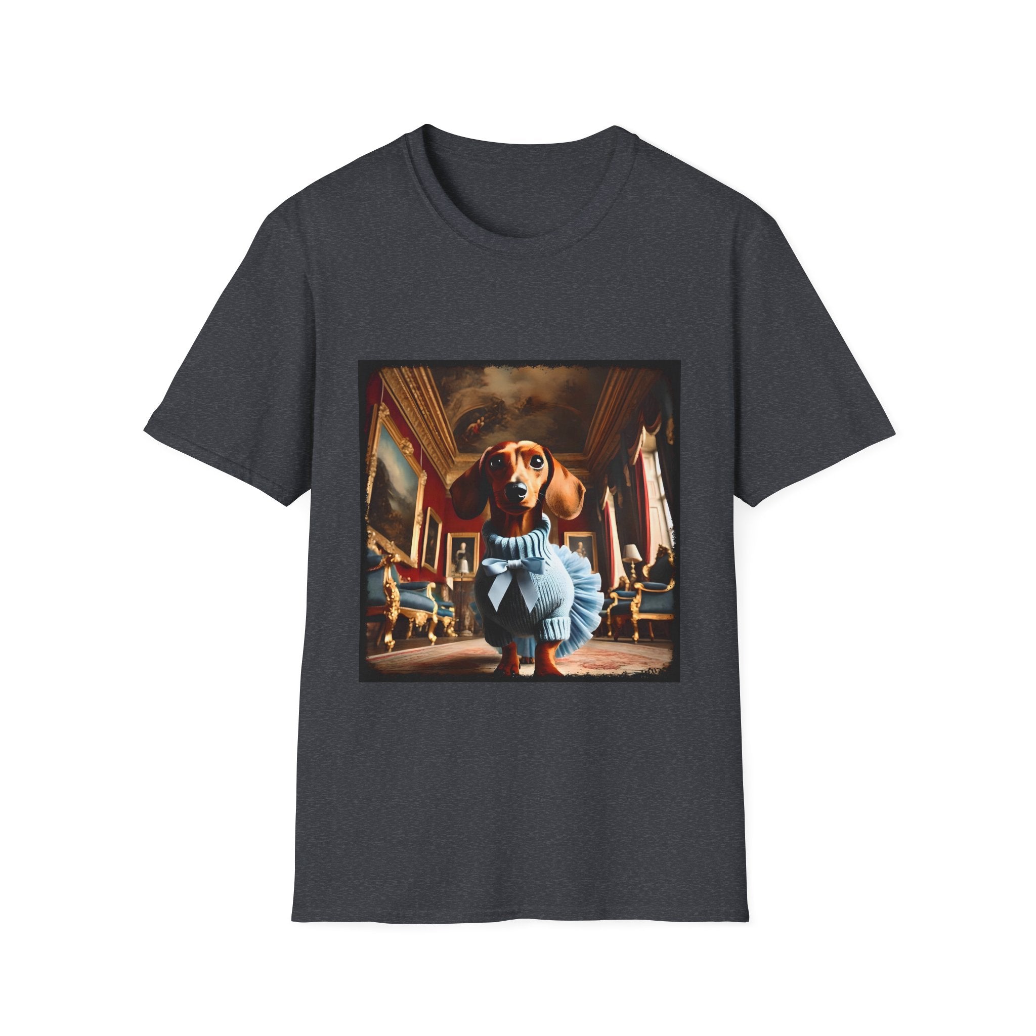 Dachshund Hidden Heiress | Unisex Dog T-Shirt