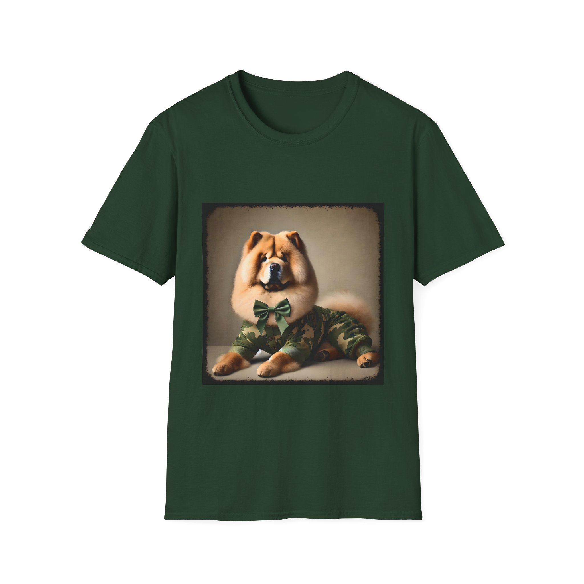 Chow Chow Camo Cutie | Unisex Dog T-Shirt