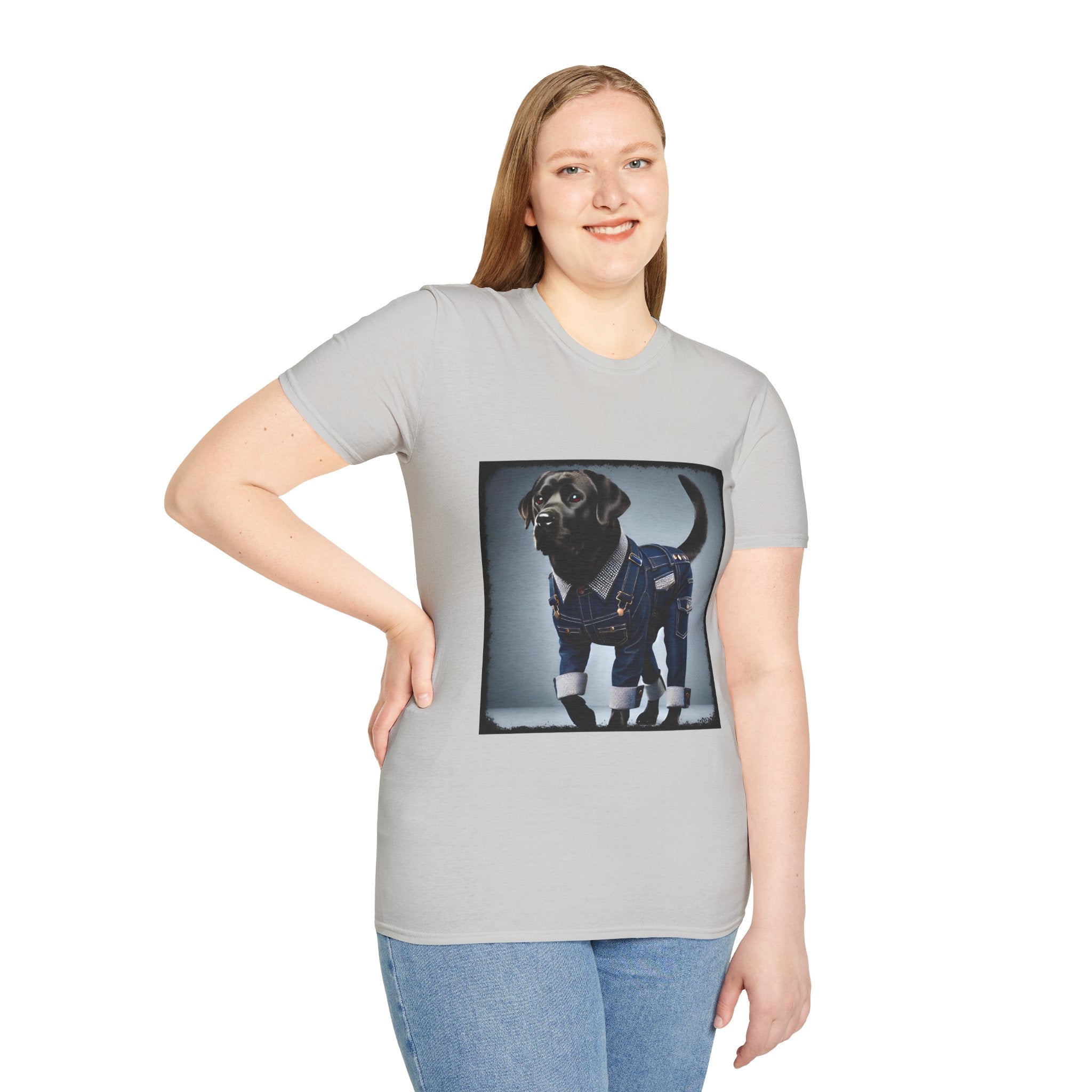 Labrador Retriever Denim Mood | Unisex Dog T-Shirt