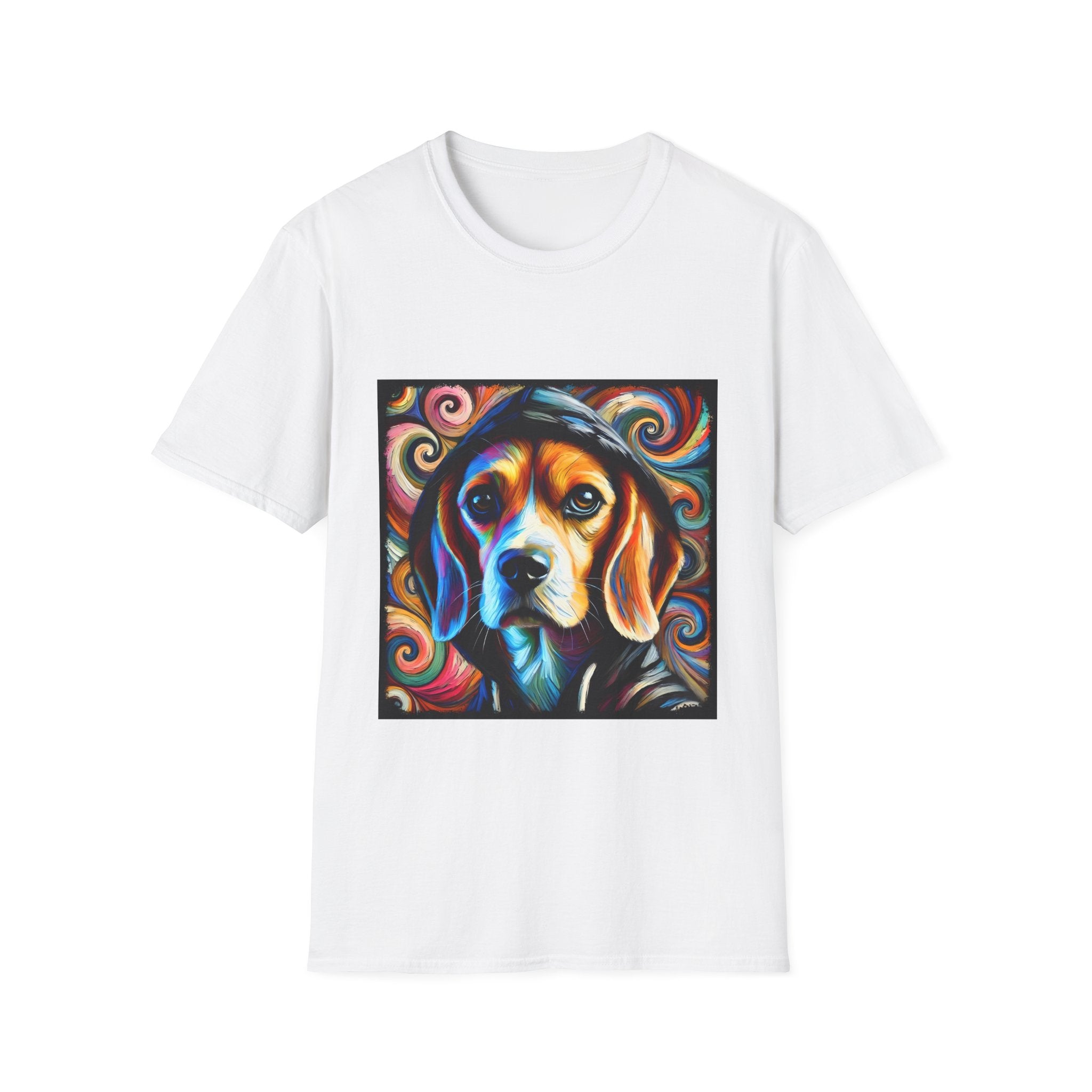 Beagle Relaxed Swirl | Unisex Dog T-Shirt